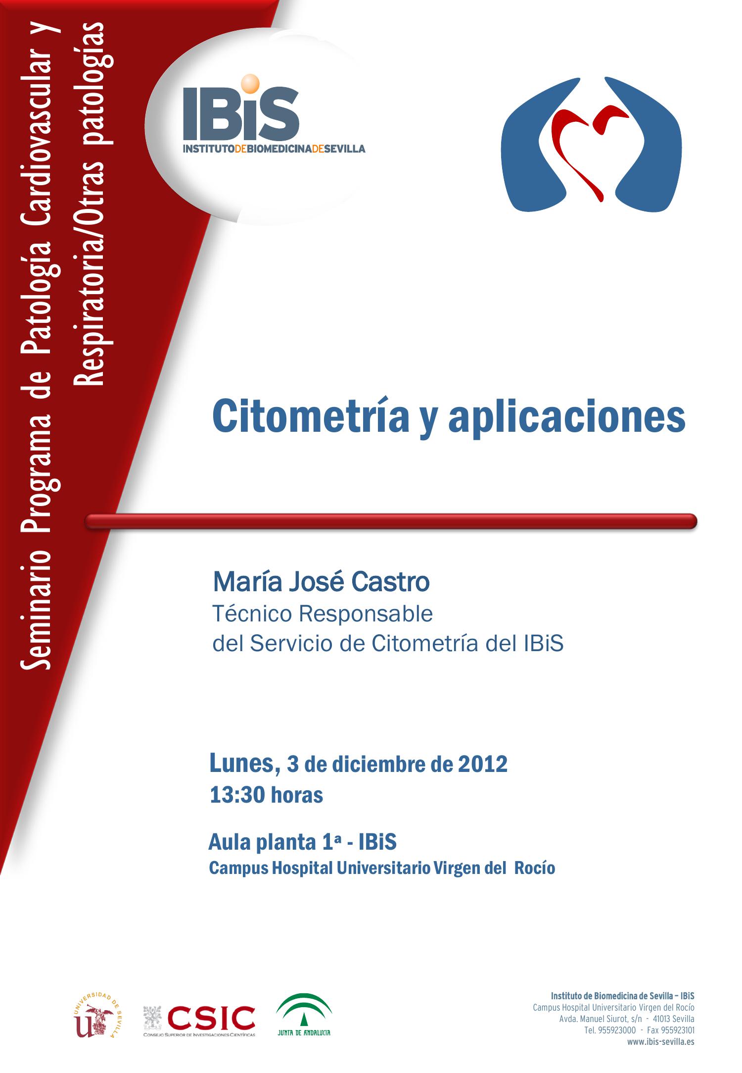 Poster: Citometría y aplicaciones.
