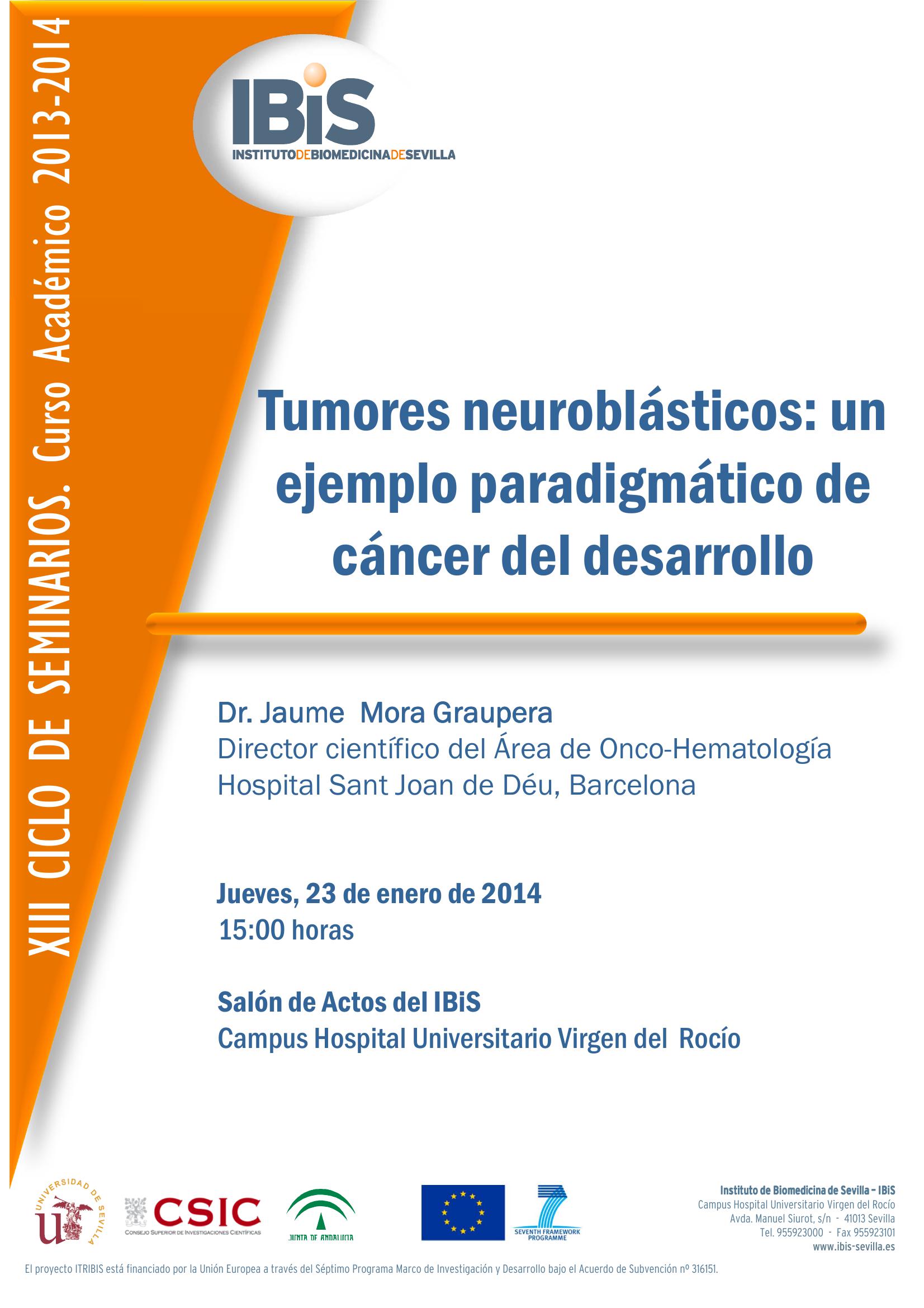 Poster: Tumores neuroblásticos: un ejemplo paradigmático de cáncer del desarrollo
