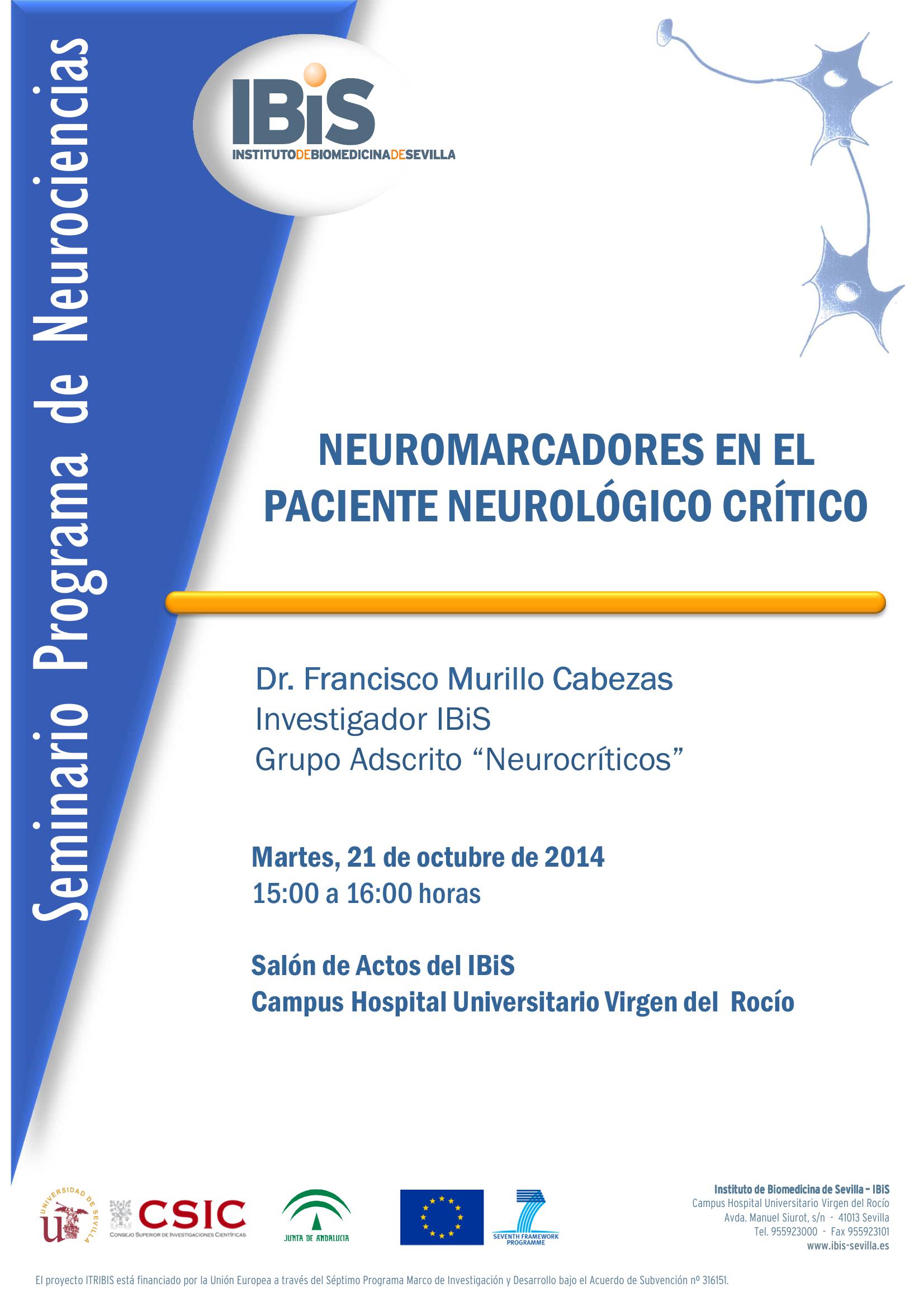 Poster: NEUROMARCADORES EN EL PACIENTE NEUROLÓGICO CRÍTICO