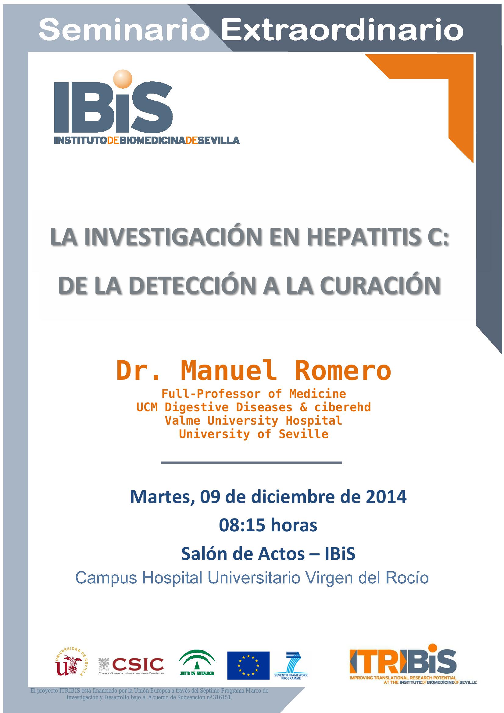 Poster: LA INVESTIGACIÓN EN HEPATITIS C: DE LA DETECCIÓN A LA CURACIÓN