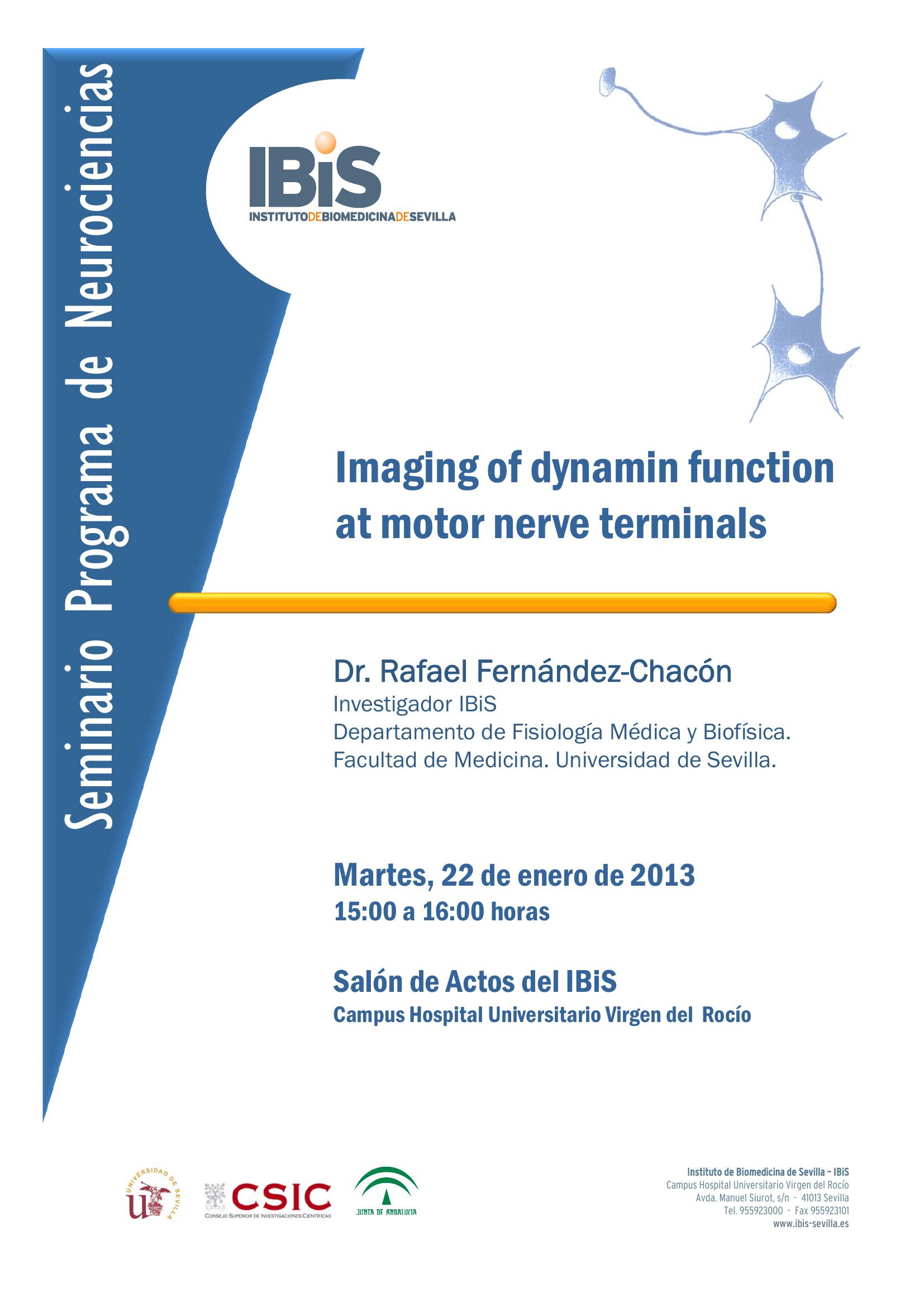 Poster: Imaging of dynamin function at motor nerve terminals.
