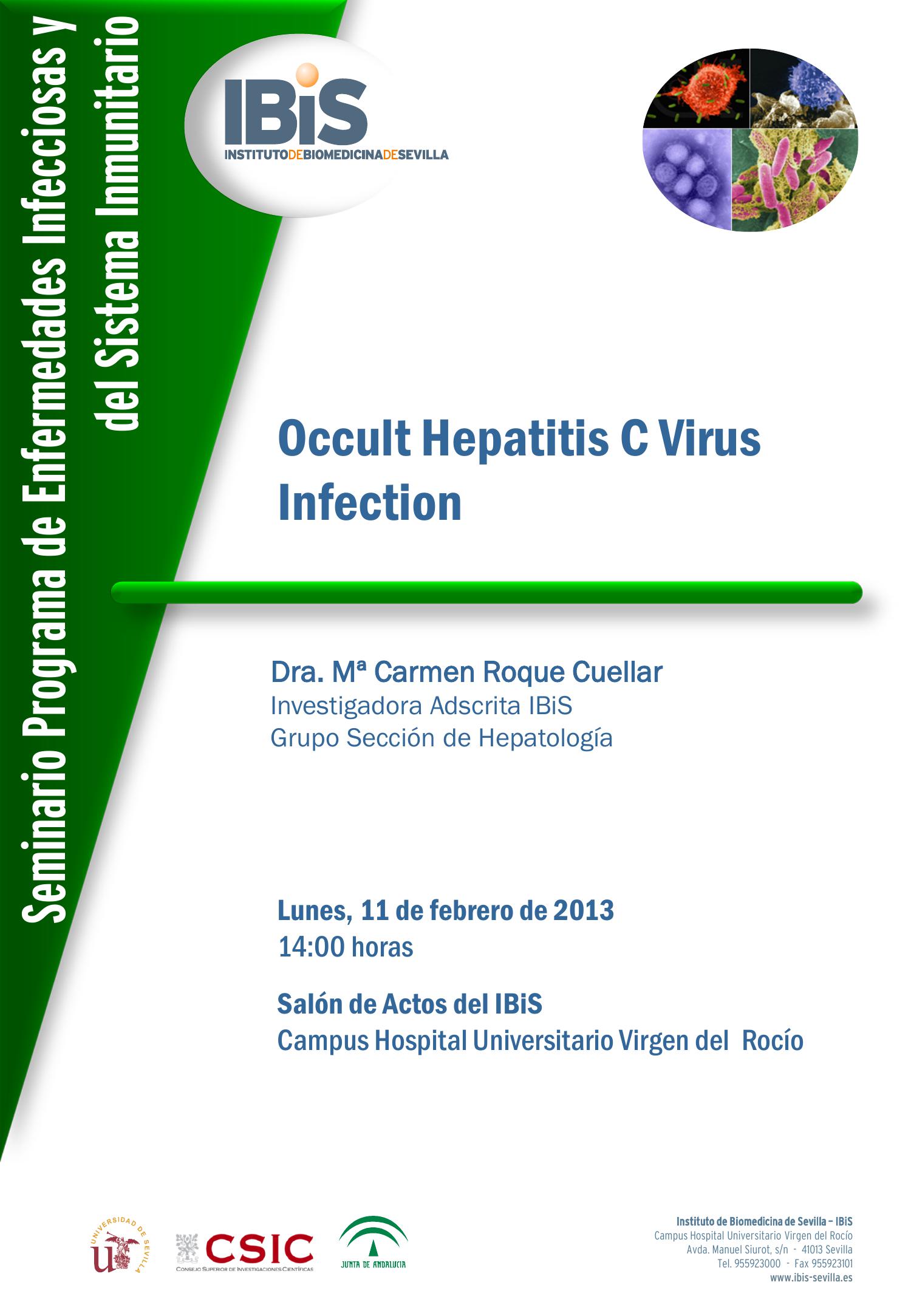Poster: Occult Hepatitis C Virus Infection.