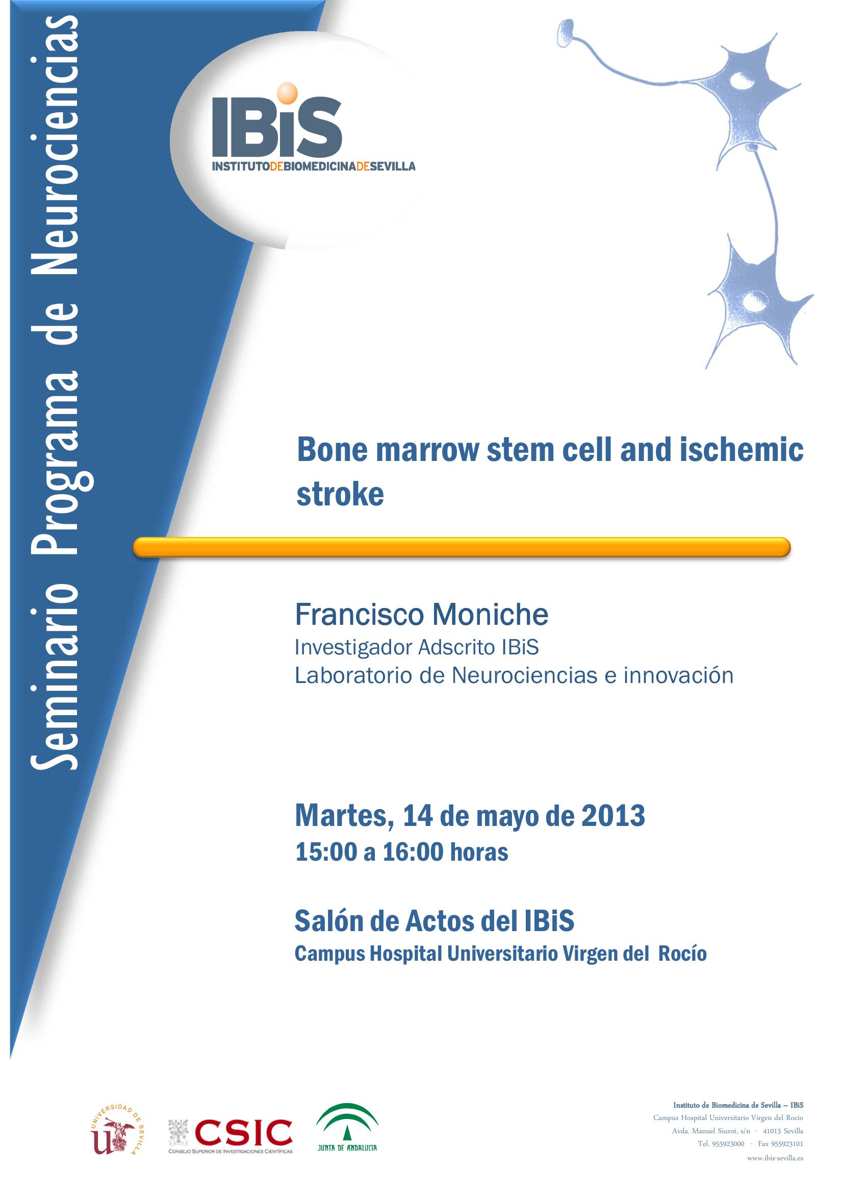 Poster: Bone marrow stem cell and ischemic stroke
