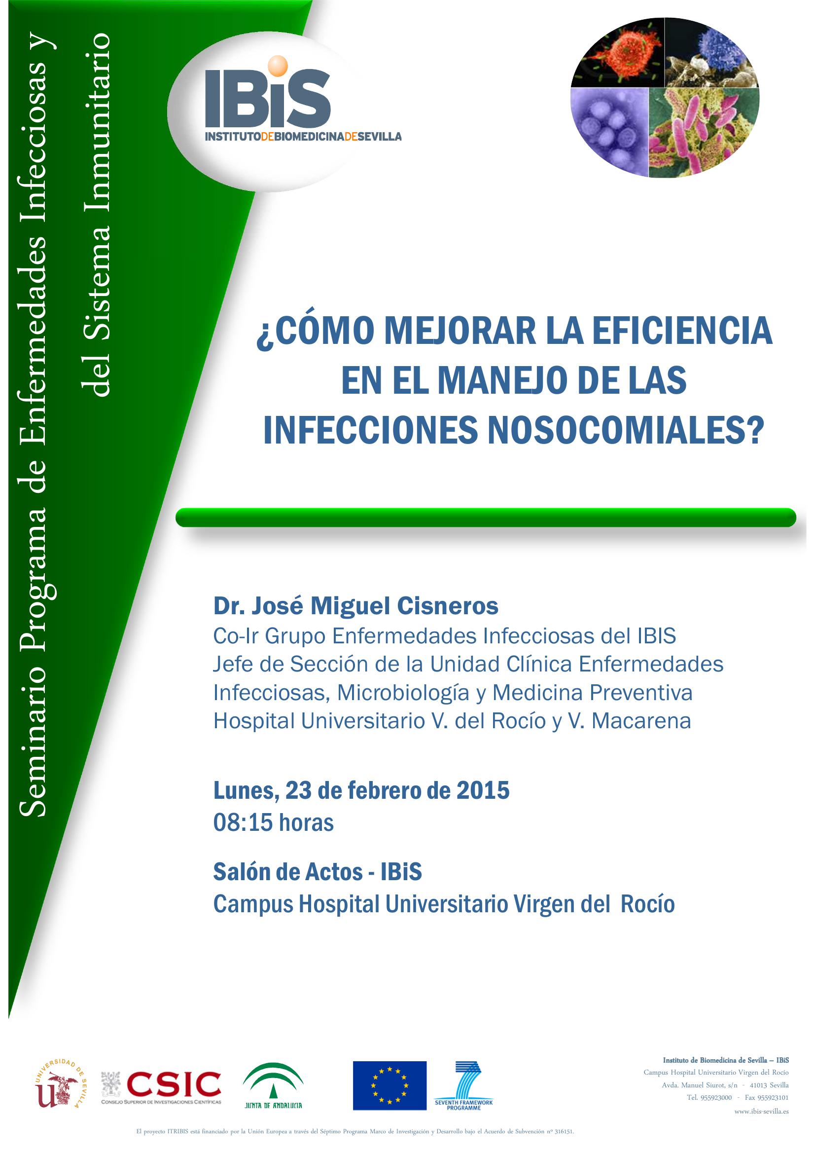 Poster: ¿CÓMO MEJORAR LA EFICIENCIA EN EL MANEJO DE LAS INFECCIONES NOSOCOMIALES?