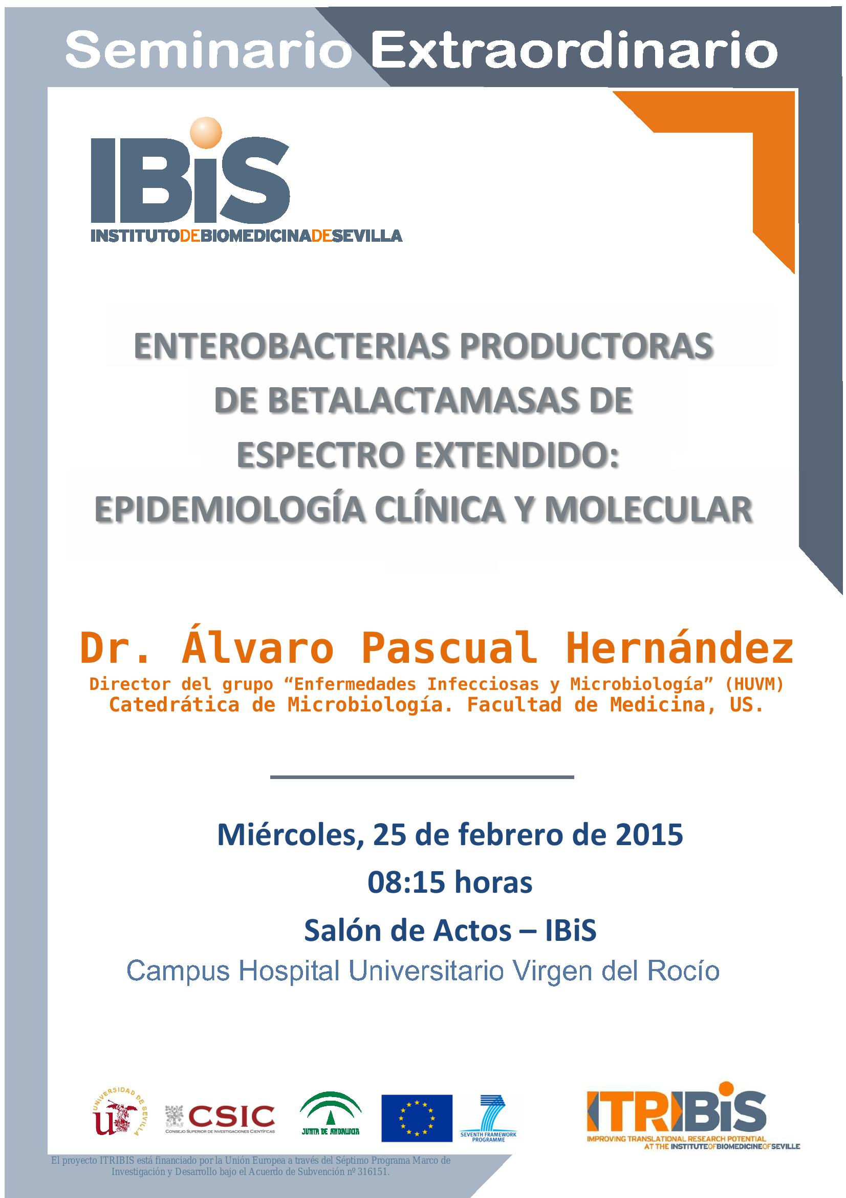Poster: ENTEROBACTERIAS PRODUCTORAS  DE BETALACTAMASAS DE  ESPECTRO EXTENDIDO: EPIDEMIOLOGÍA CLÍNICA Y MOLECULAR
