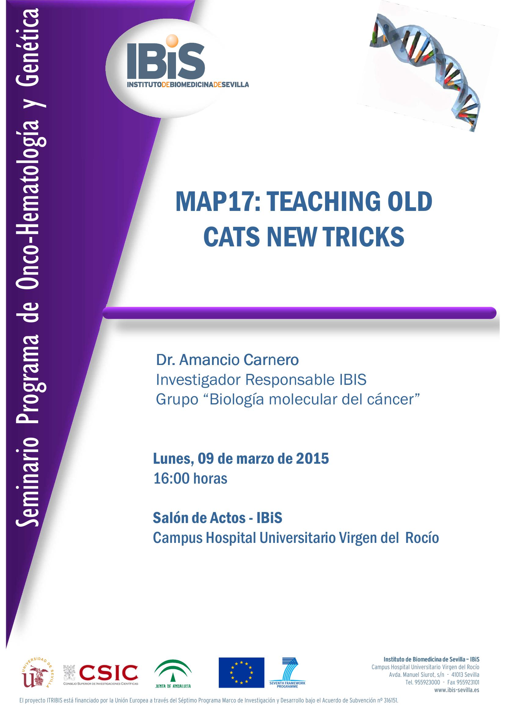 Poster: MAP17: TEACHING OLD CATS NEW TRICKS