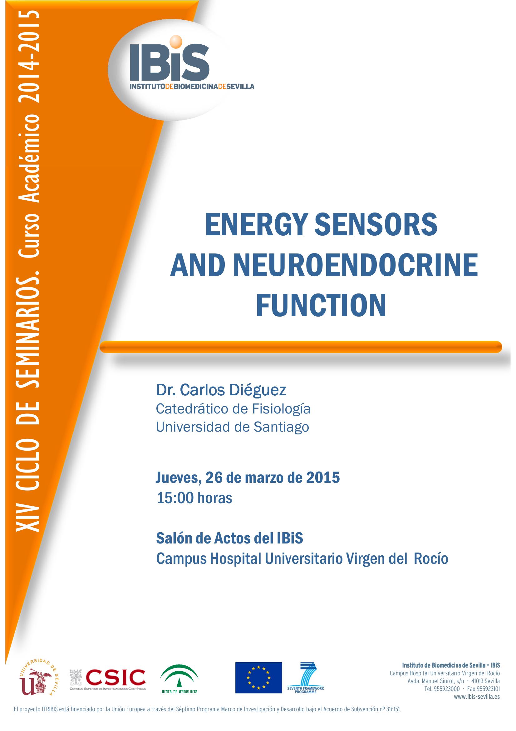 Poster: ENERGY SENSORS  AND NEUROENDOCRINE FUNCTION