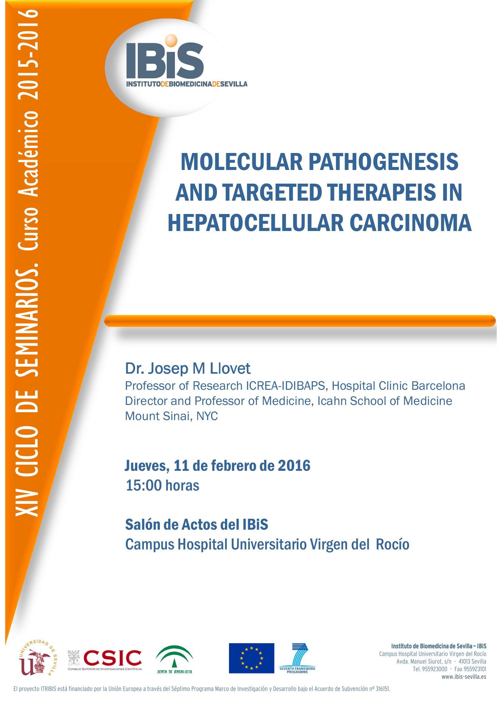 Poster: MOLECULAR PATHOGENESIS AND TARGETED THERAPEIS IN HEPATOCELLULAR CARCINOMA