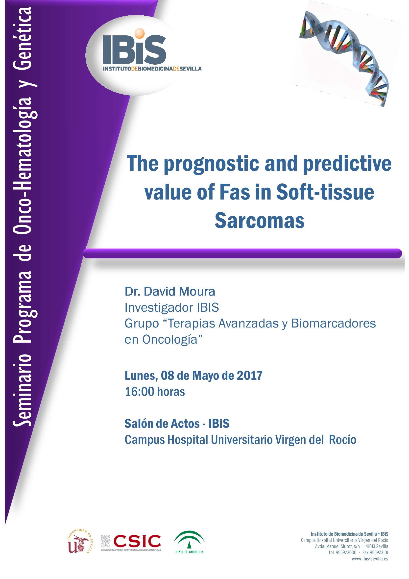 Poster: The prognostic and predictive value of Fas in Soft-tissue Sarcomas