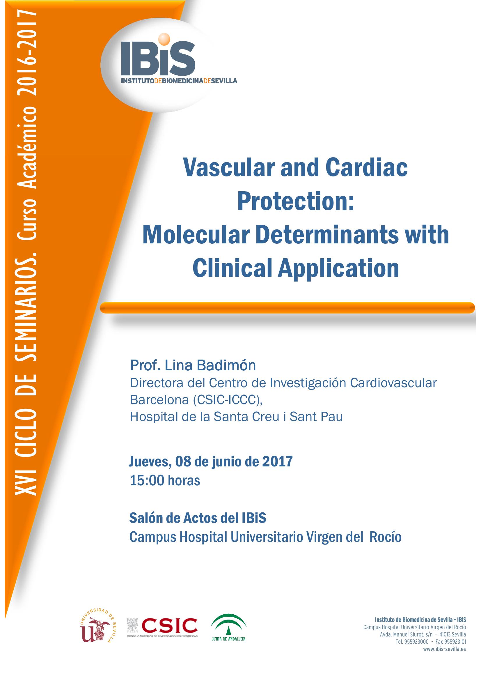 Poster: Vascular and Cardiac Protection:  Molecular Determinants with Clinical Application