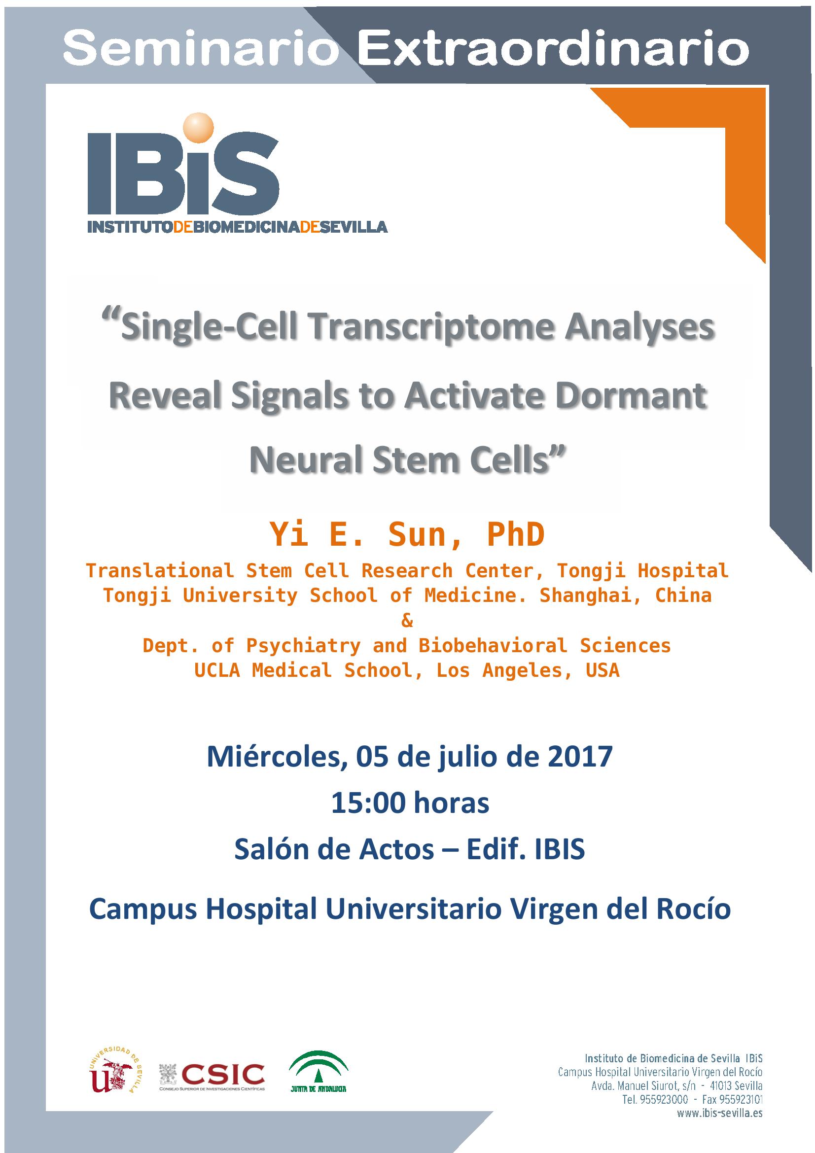 Poster: Single-Cell Transcriptome Analyses Reveal Signals to Activate Dormant Neural Stem Cells