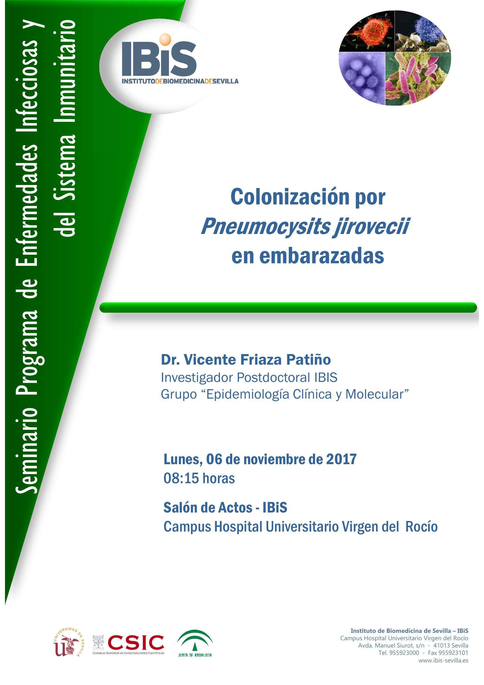 Poster: Colonización por  Pneumocysits jirovecii   en embarazadas