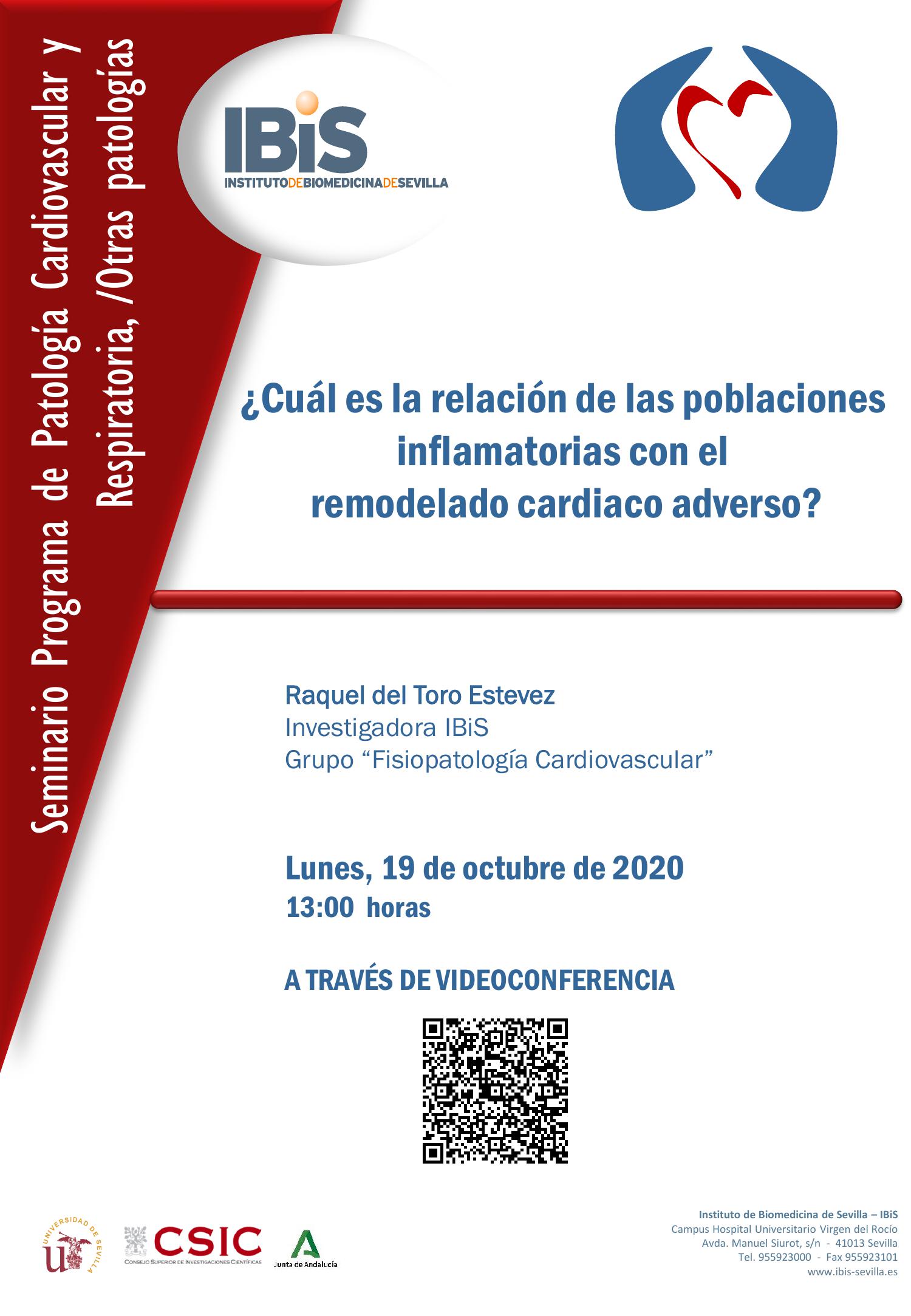 Poster: ¿Cuál es la relación de las poblaciones inflamatorias con el  remodelado cardiaco adverso?