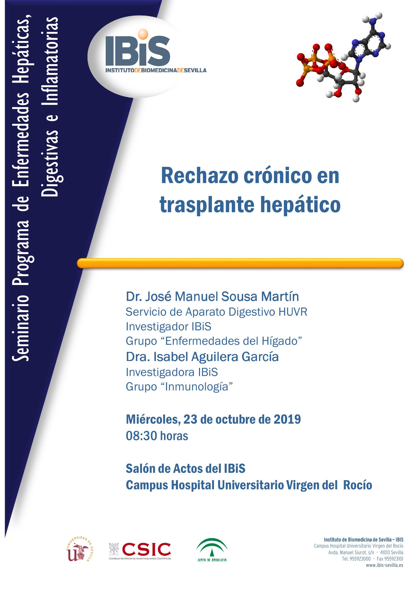 Poster: Rechazo crónico en  trasplante hepático
