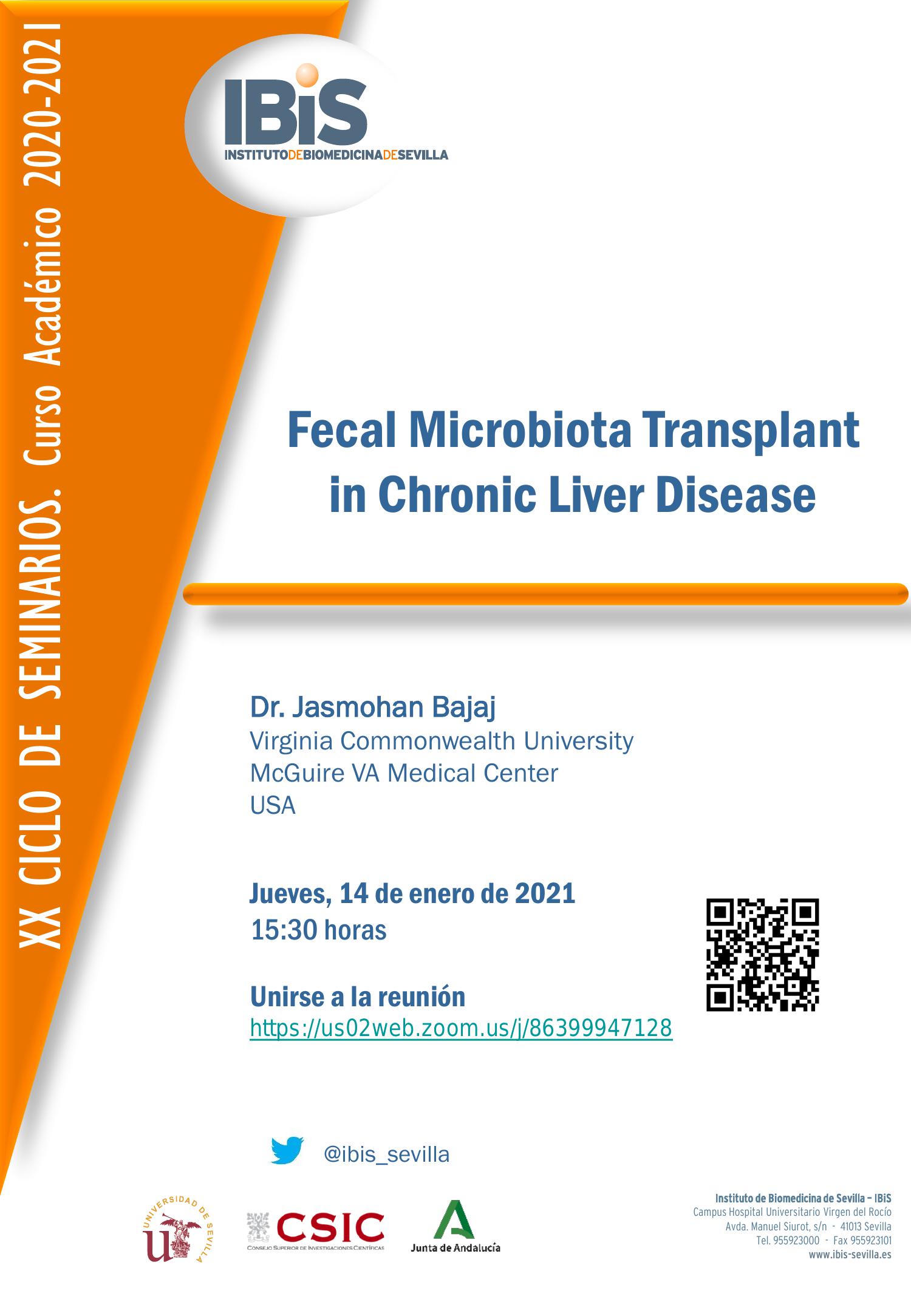 Poster: Fecal Microbiota Transplant  in Chronic Liver Disease