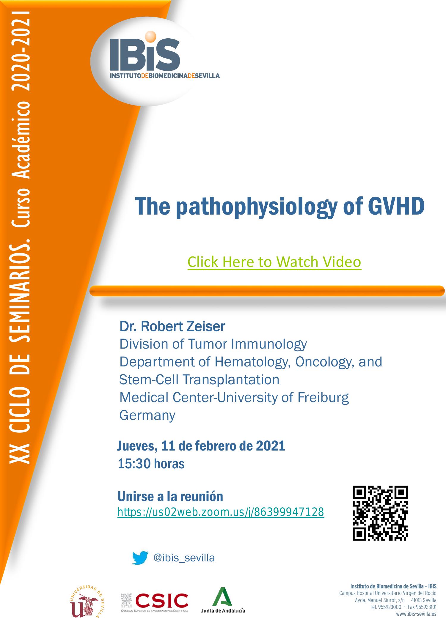 Poster: The pathophysiology of GVHD