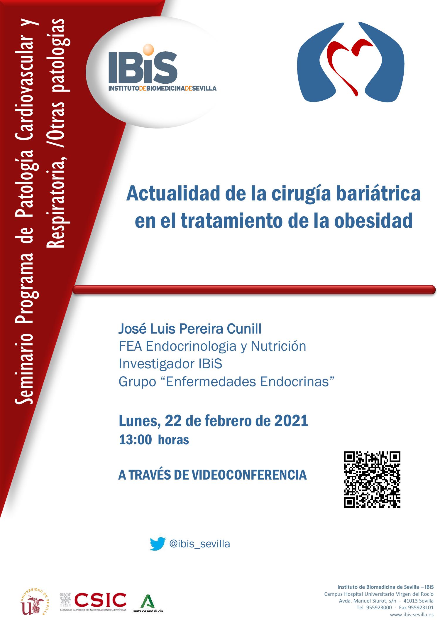 Poster: Actualidad de la cirugía bariátrica en el tratamiento de la obesidad