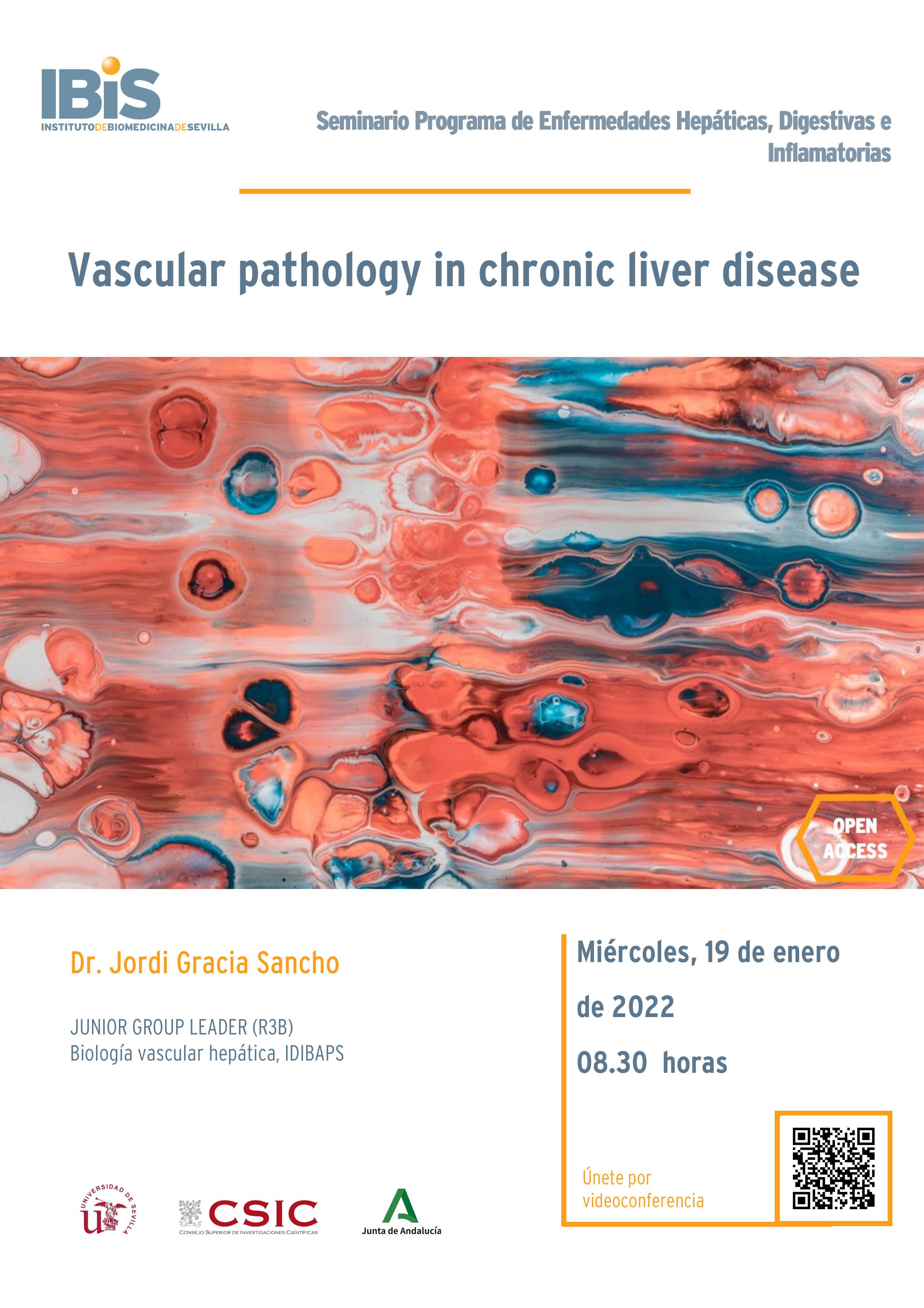Poster: Vascular pathology in chronic liver disease