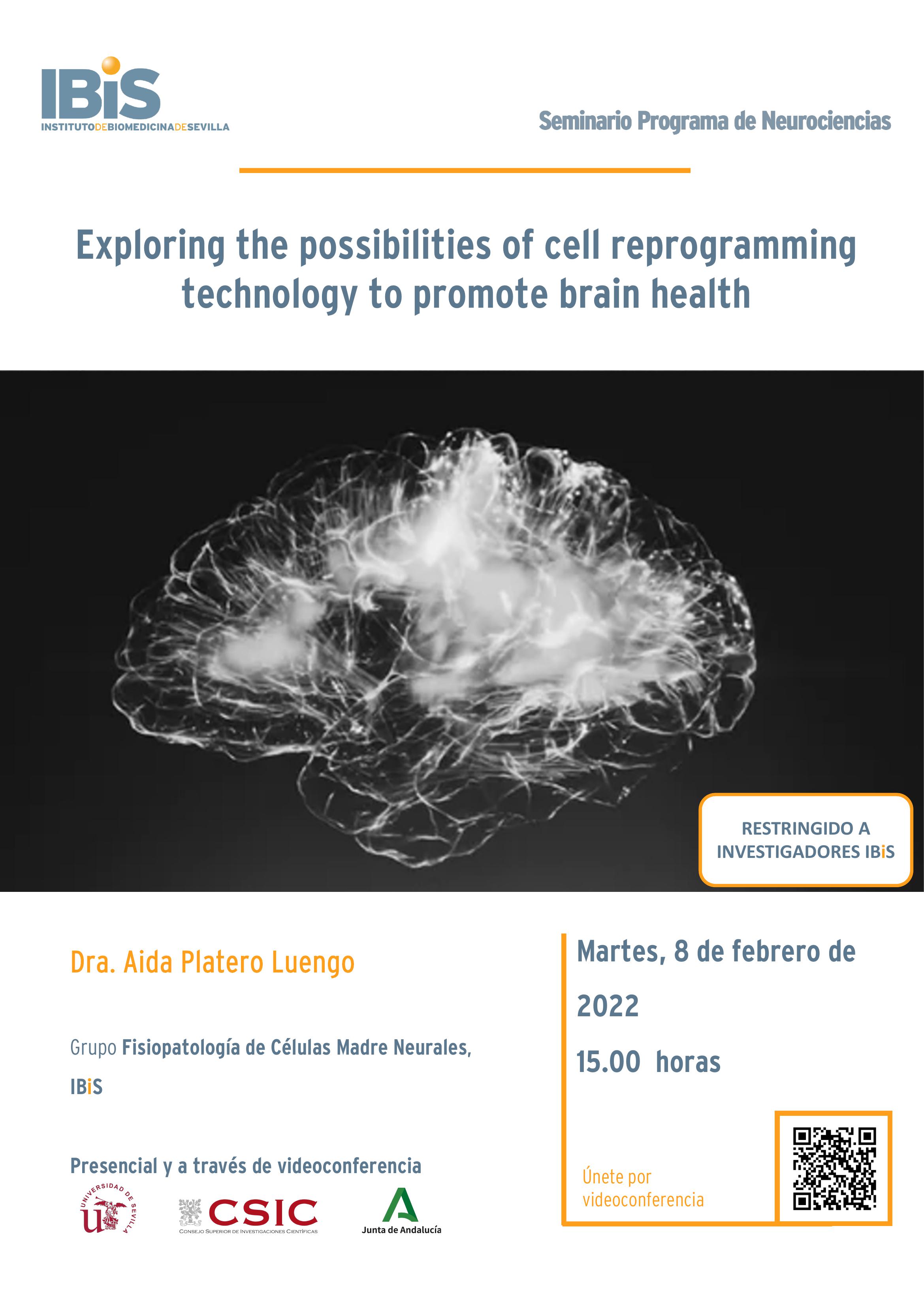 Poster: Exploring the possibilities of cell reprogramming technology to promote brain health
