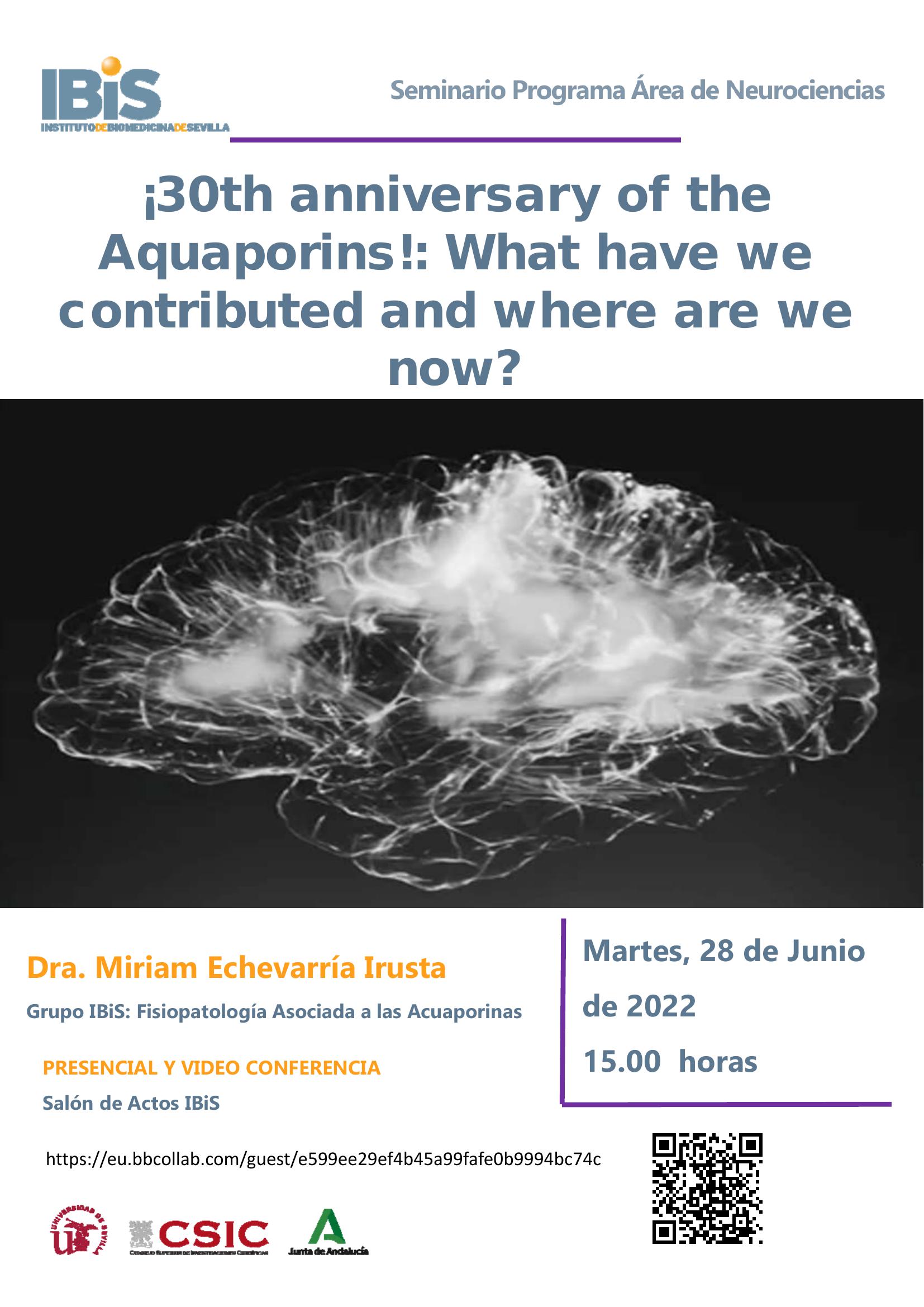 Poster: ¡30th anniversary of the Aquaporins!: What have we contributed and where are we now?