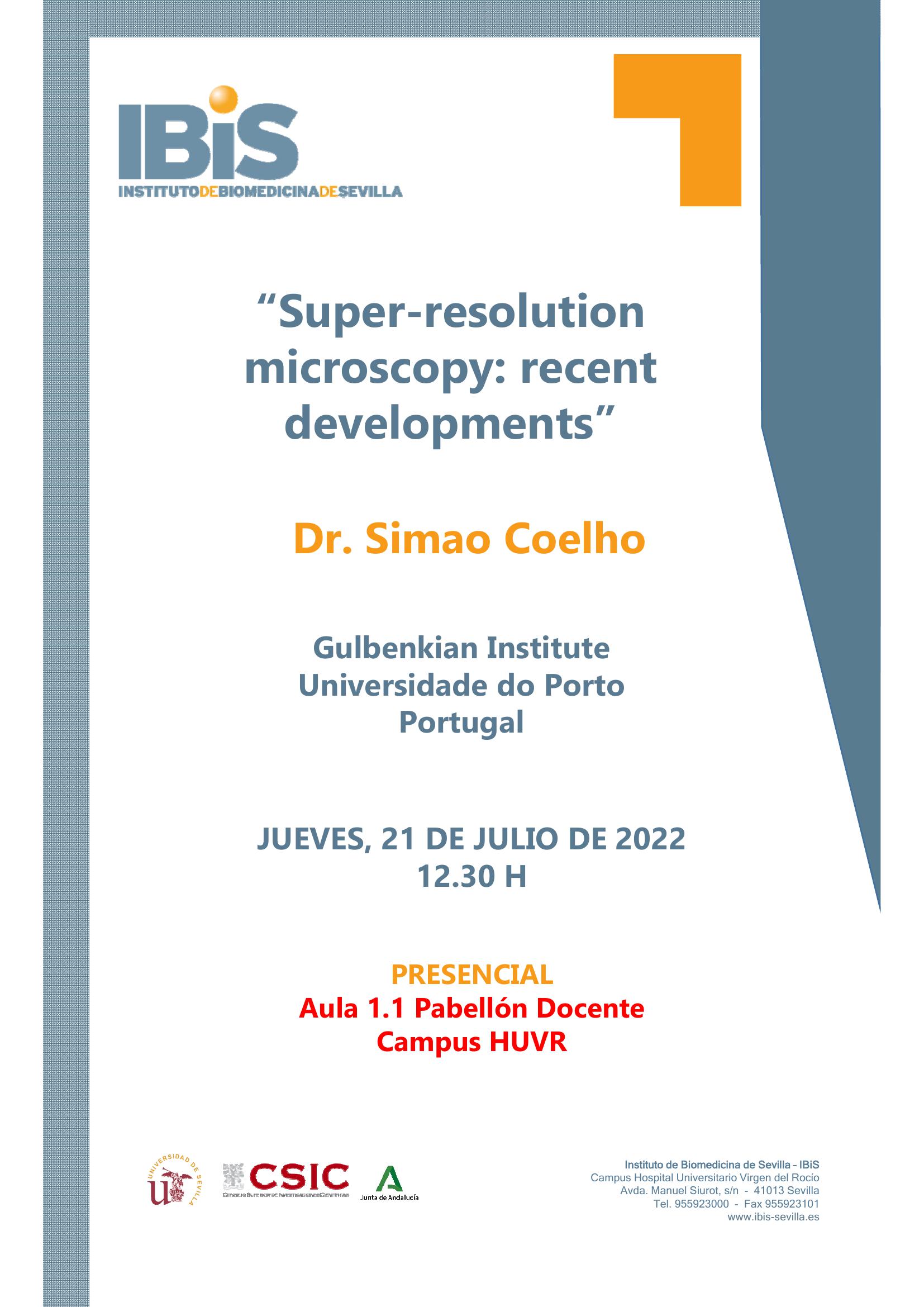 Poster: Super-resolution microscopy: recent developments