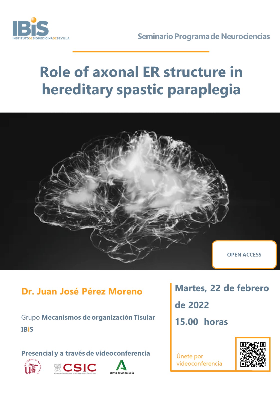 Poster: Role of axonal ER structure in hereditary spastic paraplegia