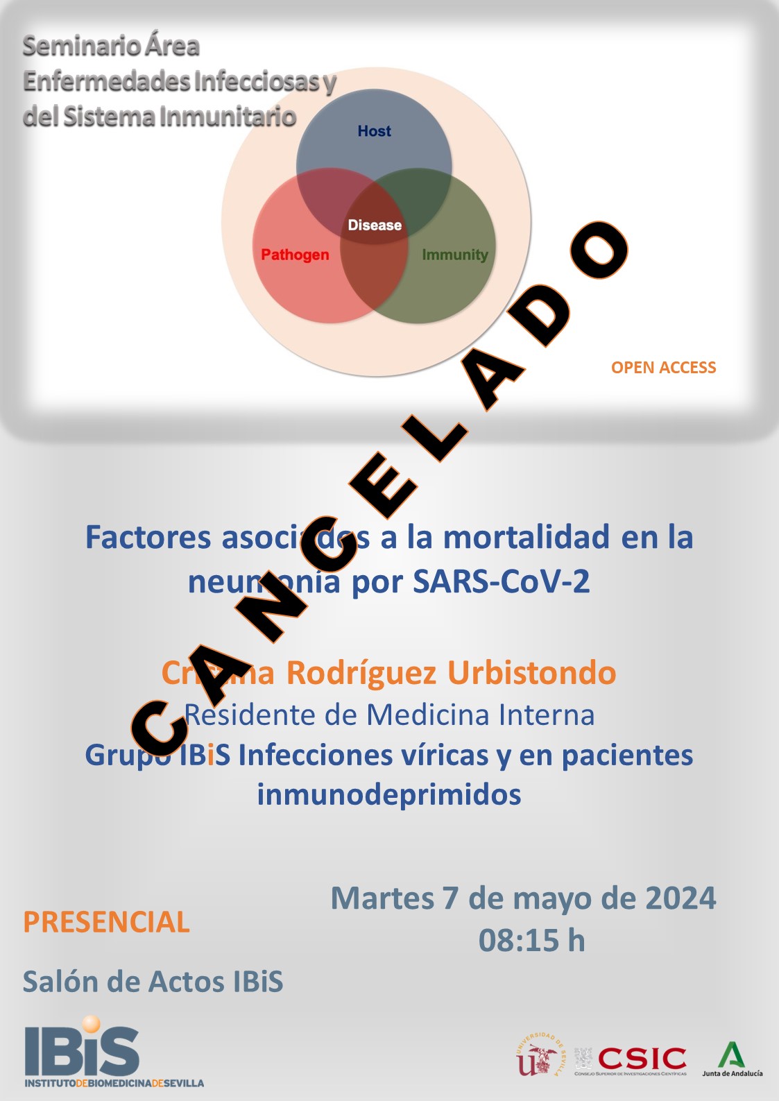 Poster: Factores asociados a la mortalidad en la neumonía por SARS-CoV-2