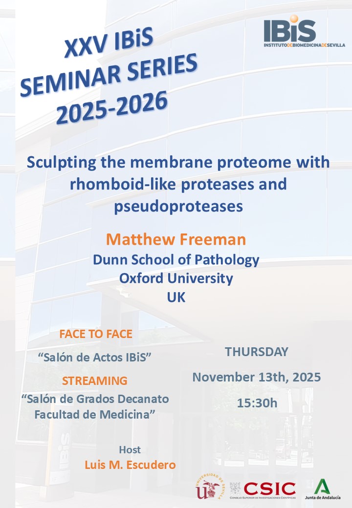 Poster: Sculpting the membrane proteome with rhomboid-like proteases and pseudoproteases