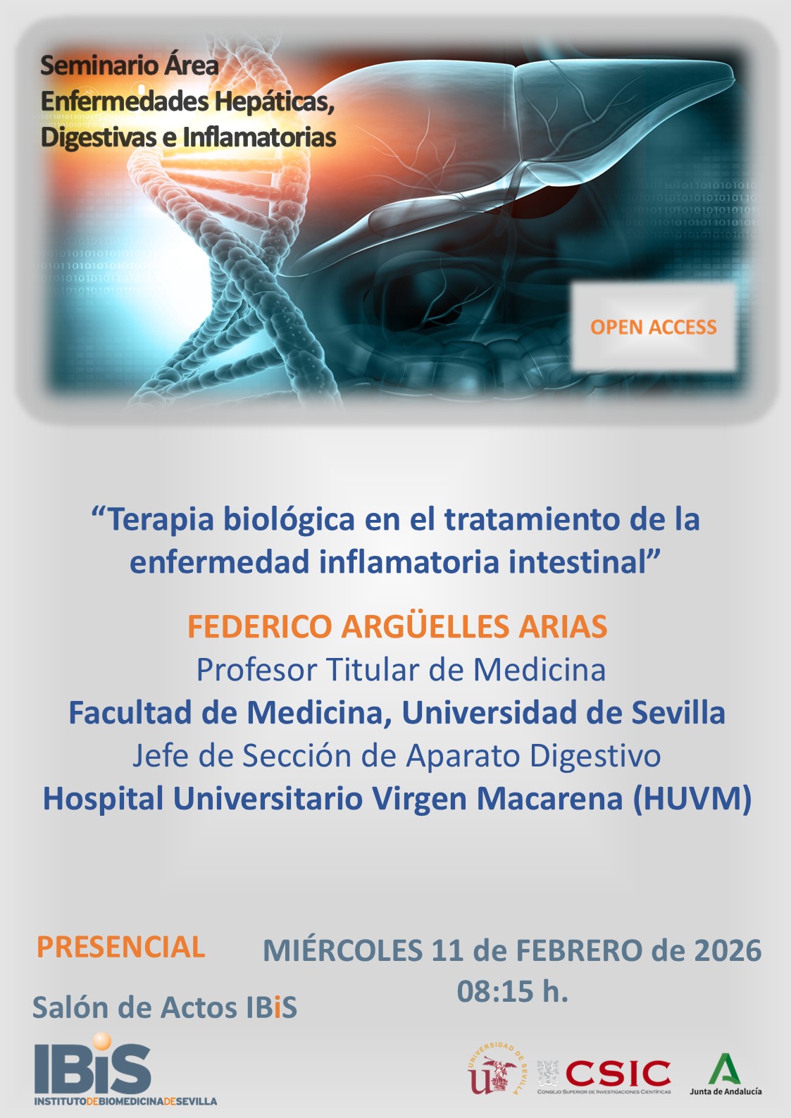 Poster: Terapia biológica en el tratamiento de la enfermedad inflamatoria intestinal