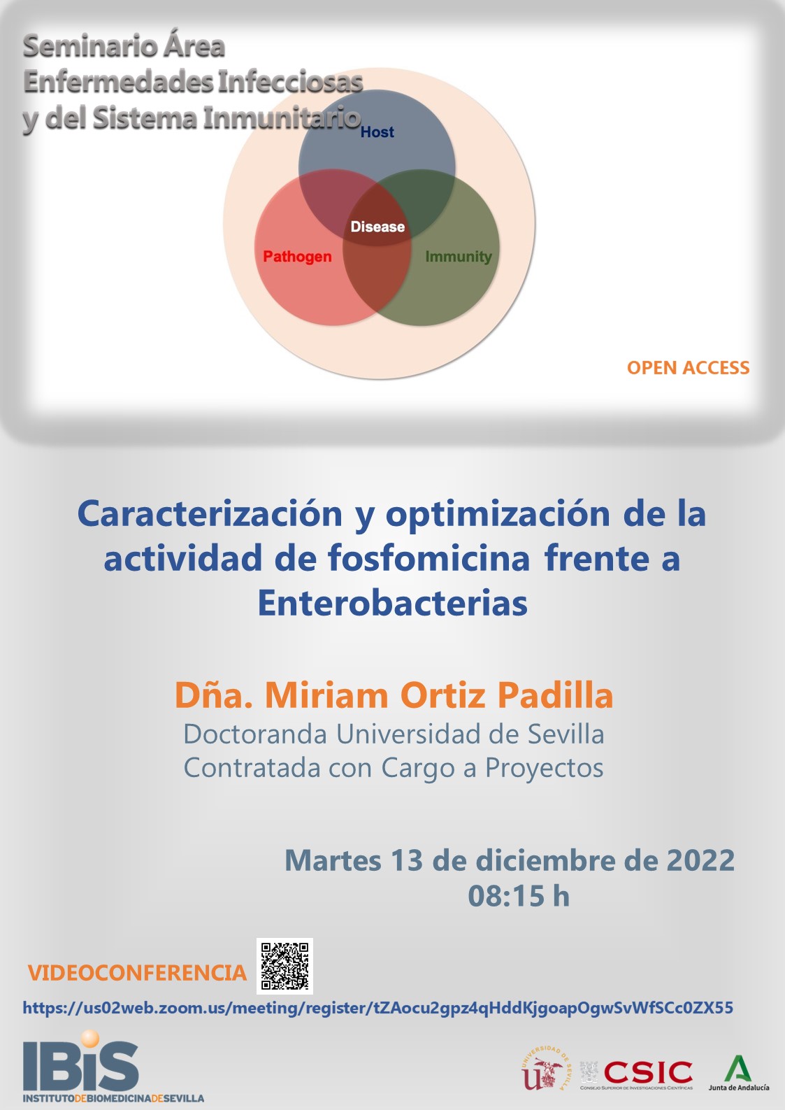 Poster: Caracterización y optimización de la actividad de fosfomicina frente a Enterobacterias