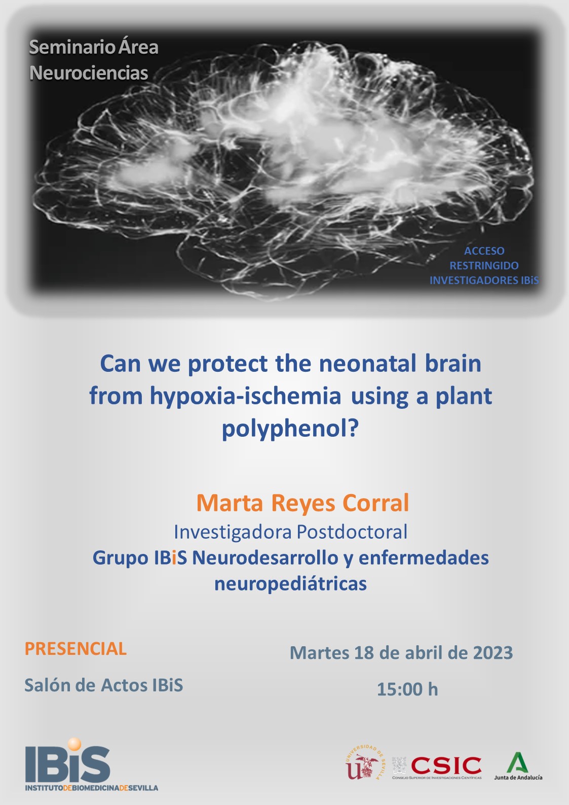 Poster: Can we protect the neonatal brain from hypoxia-ischemia using a plant polyphenol?