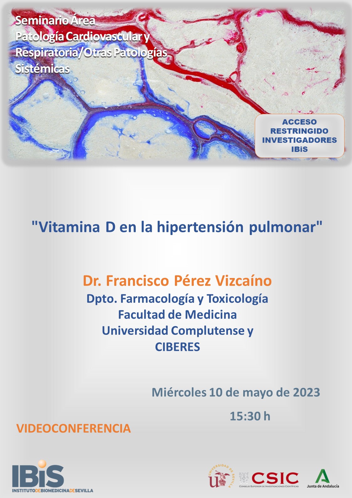 Poster: Vitamina D en la hipertensión pulmonar