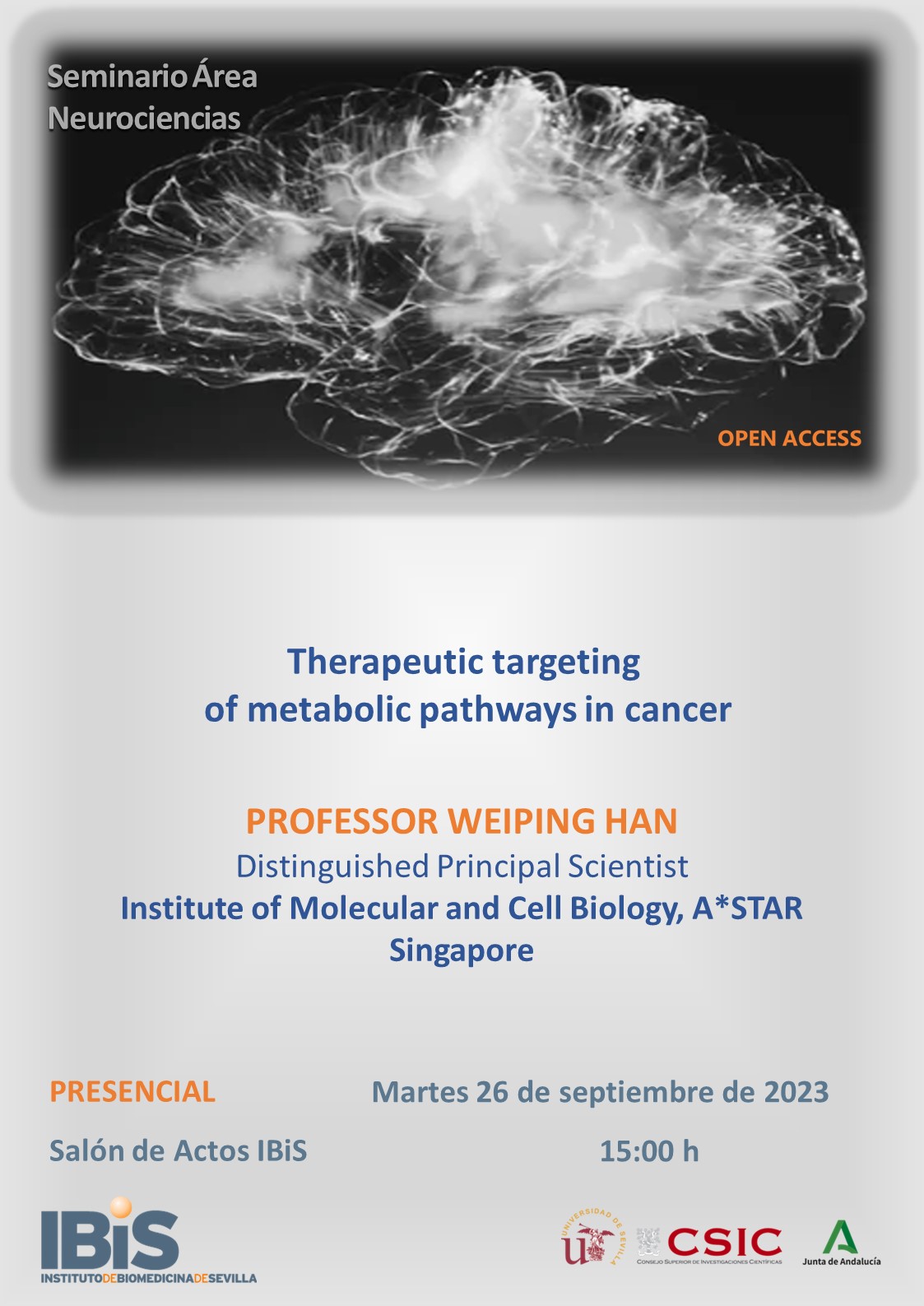 Poster: Therapeutic targeting  of metabolic pathways in cancer