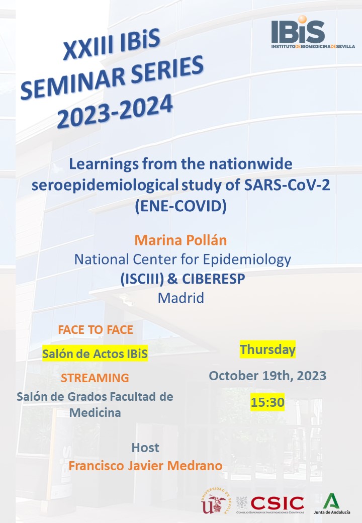 Poster: Learnings from the nationwide seroepidemiological study of SARS-CoV-2 (ENE-COVID)