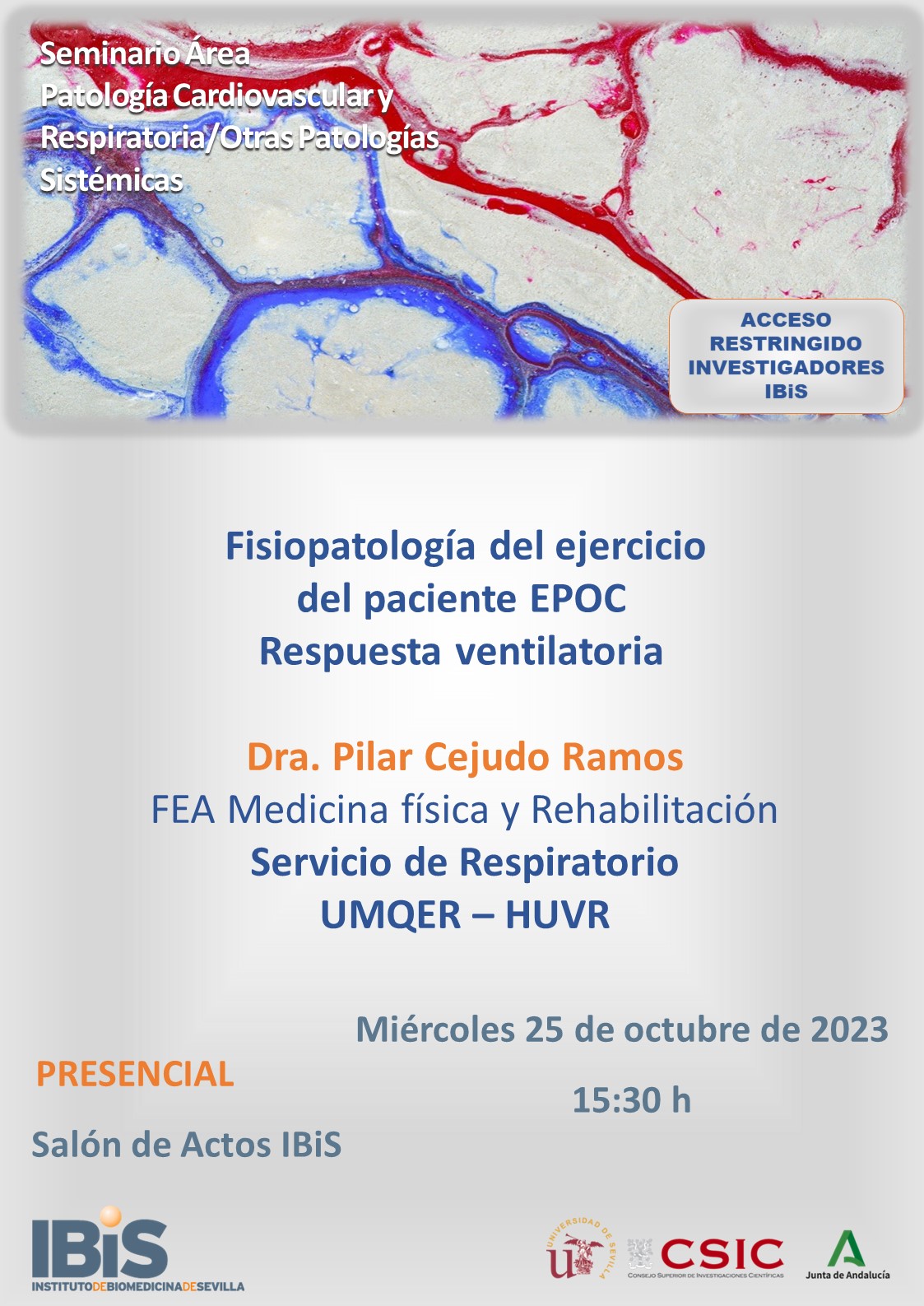 Poster: Fisiopatología del ejercicio del paciente EPOC. Respuesta ventilatoria