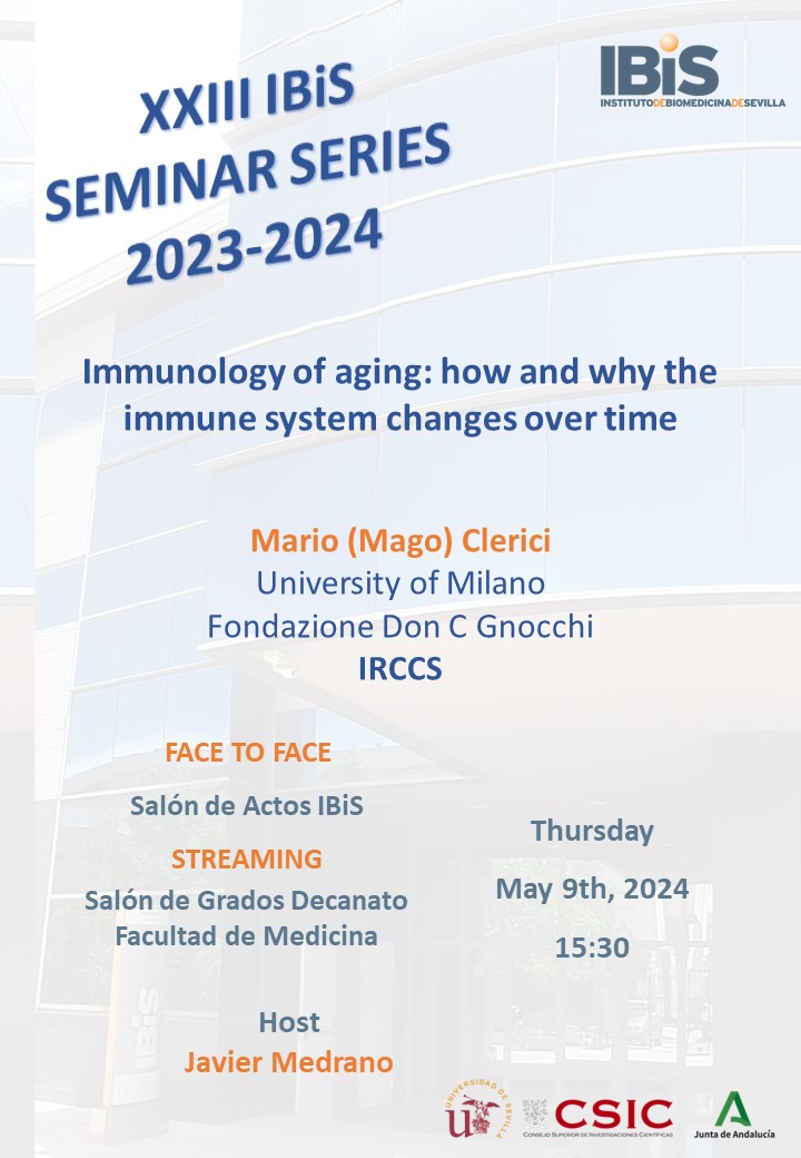Poster: Immunology of aging: how and why the immune system changes over time