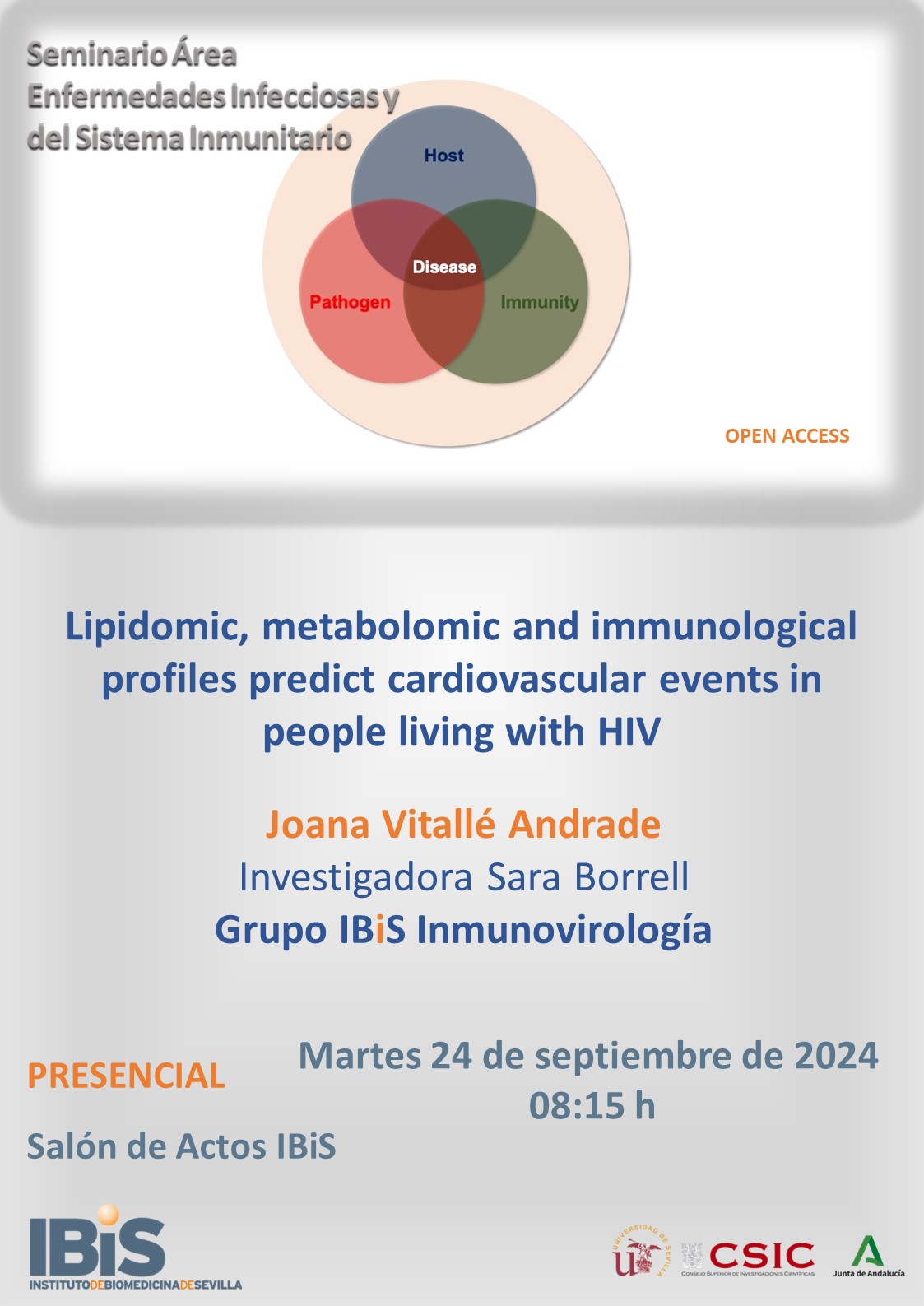 Poster: Lipidomic, metabolomic and immunological profiles predict cardiovascular events in people living with HIV