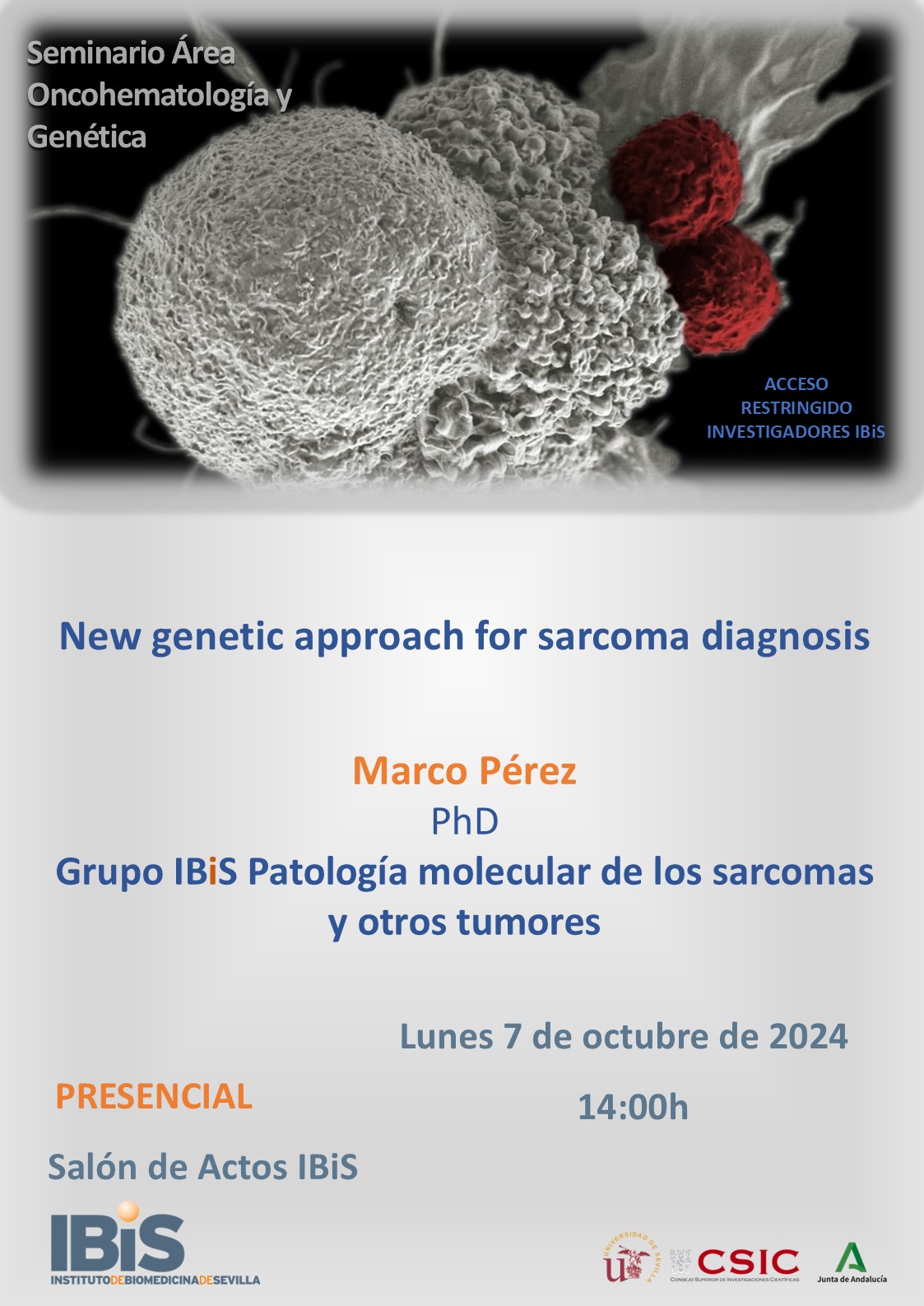 Poster: New genetic approach for sarcoma diagnosis