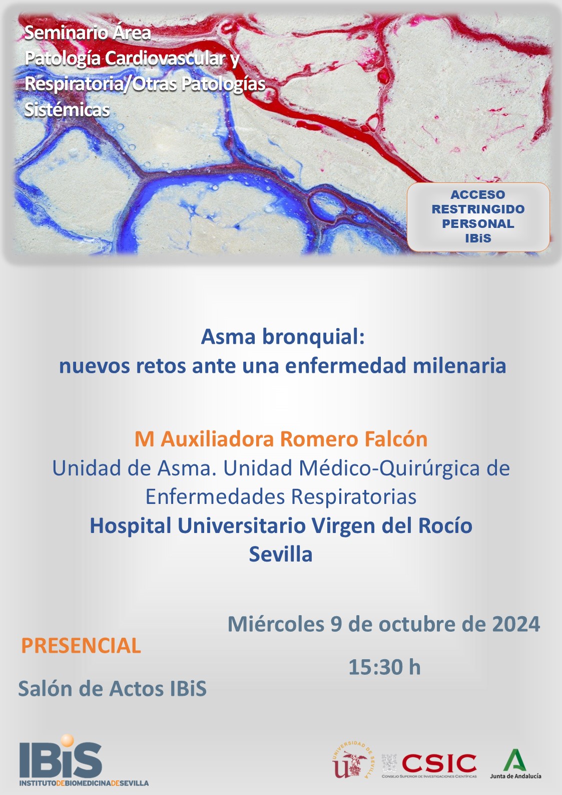 Poster: Asma bronquial:  nuevos retos ante una enfermedad milenaria