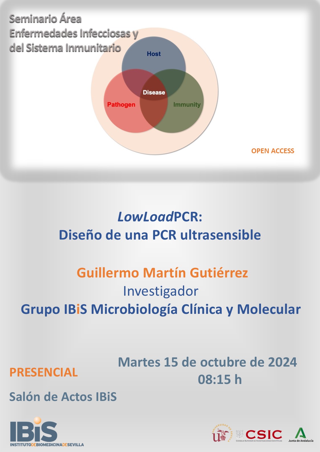 Poster: LowLoadPCR:  Diseño de una PCR ultrasensible