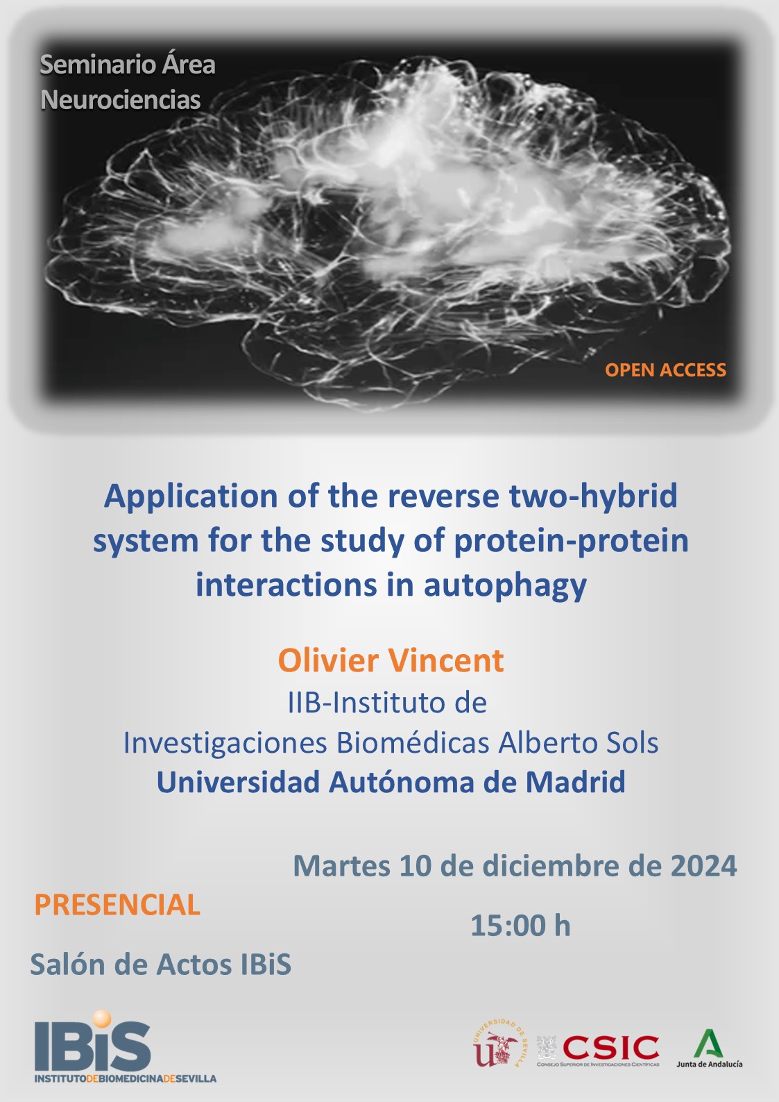 Poster: Application of the reverse two-hybrid system for the study of protein-protein interactions in autophagy