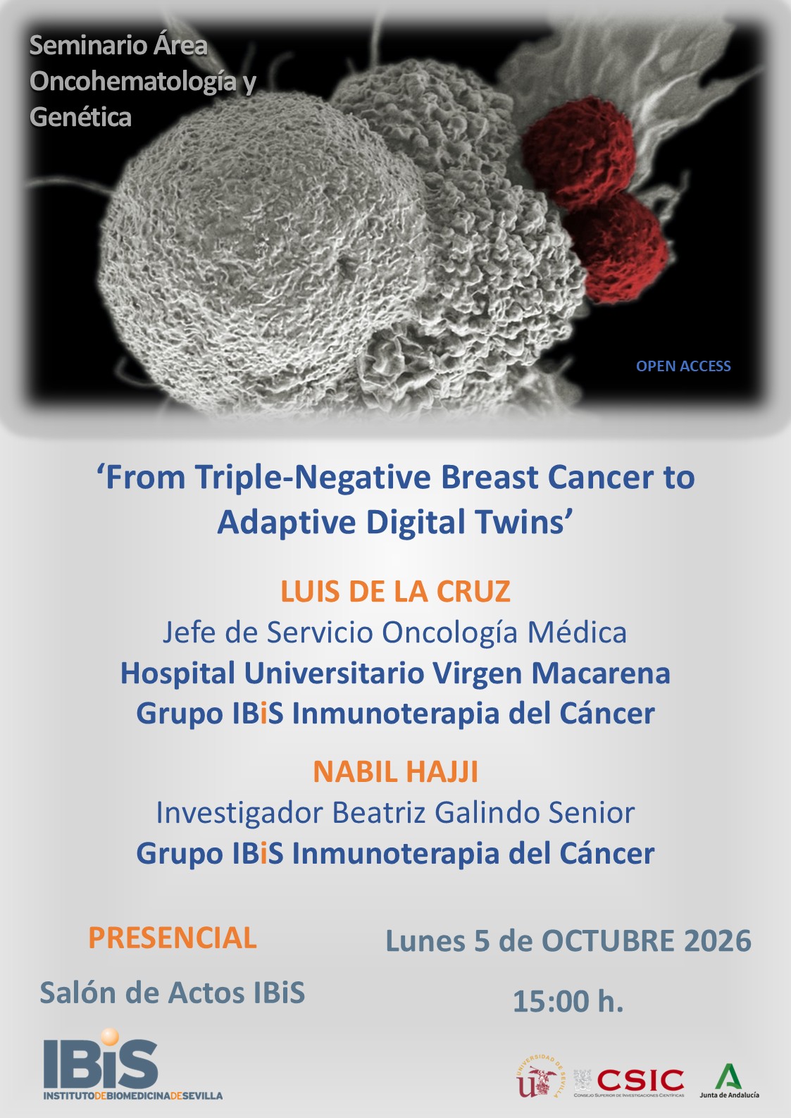 Poster: From Triple-Negative Breast Cancer to Adaptive Digital Twins