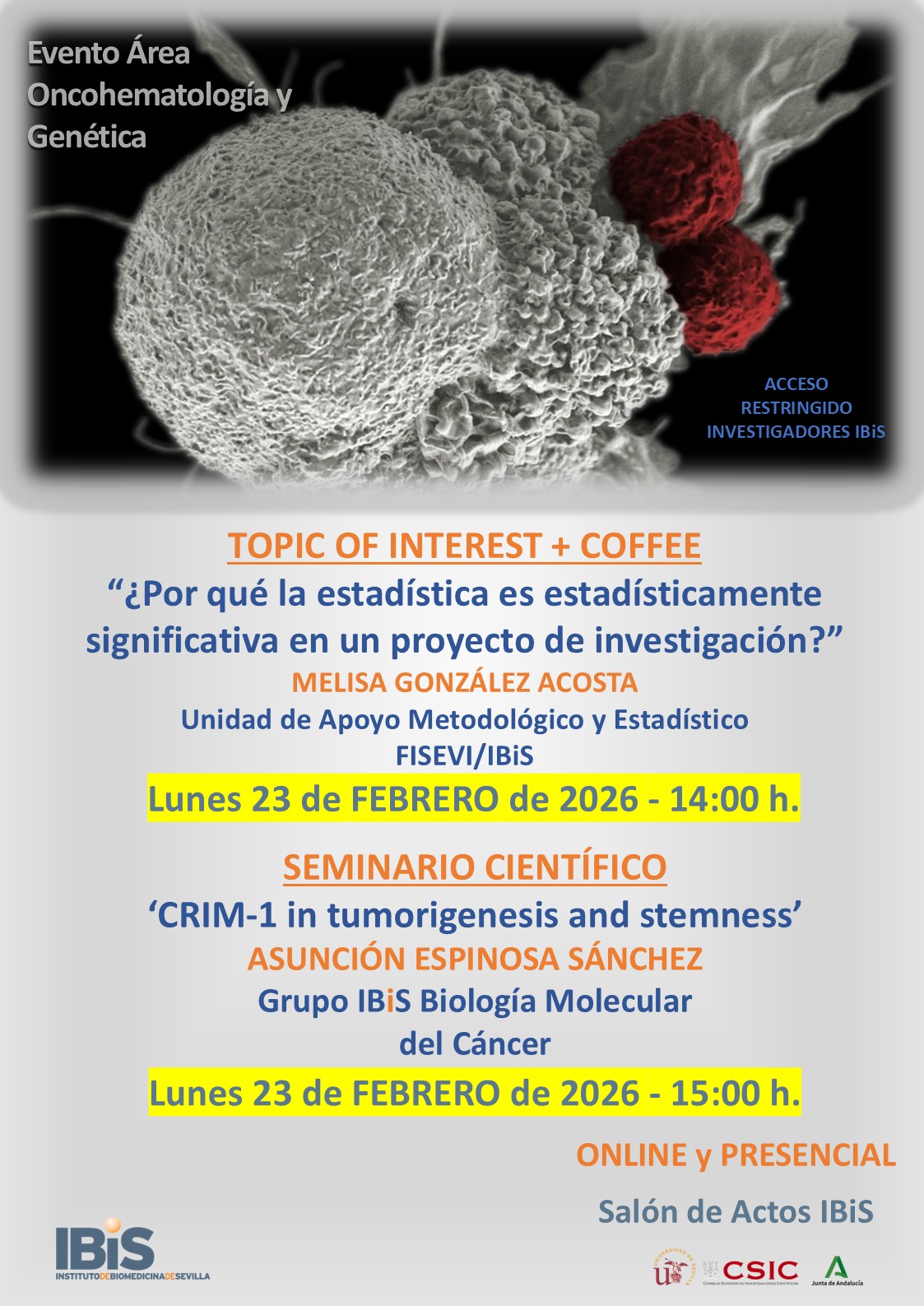 Poster: CRIM-1 in tumorigenesis and stemness
