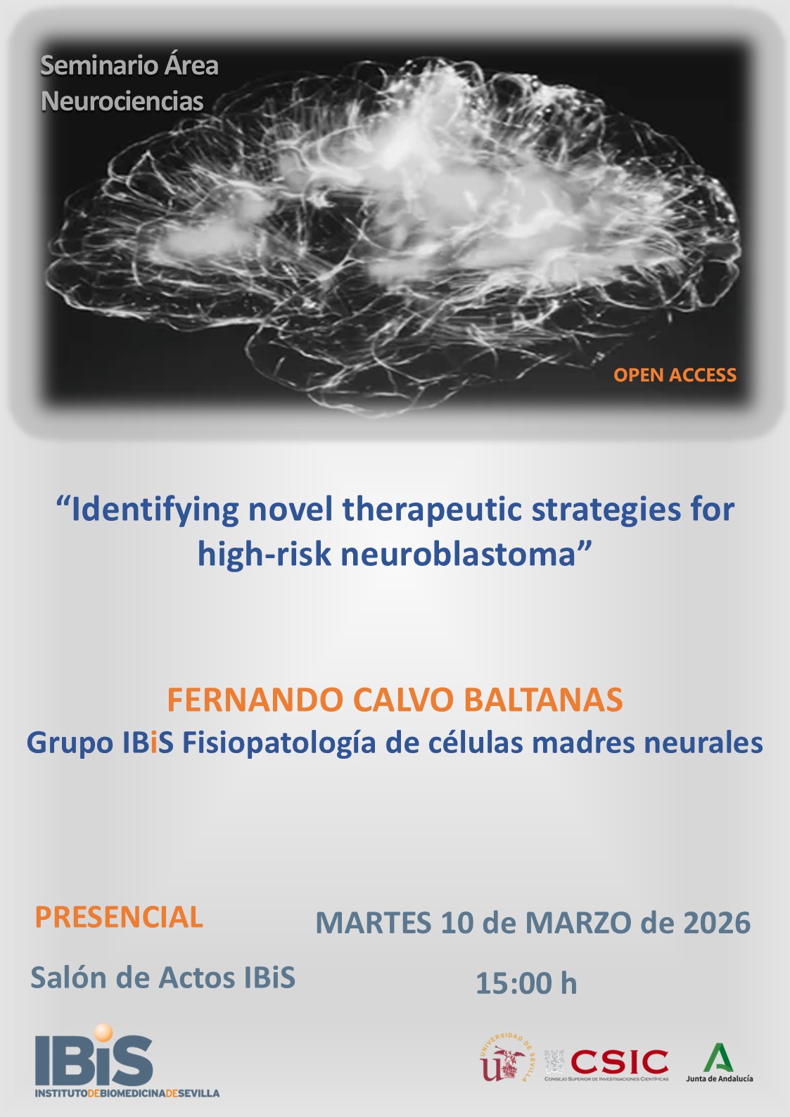 Poster: Identifying novel therapeutic strategies for high-risk neuroblastoma