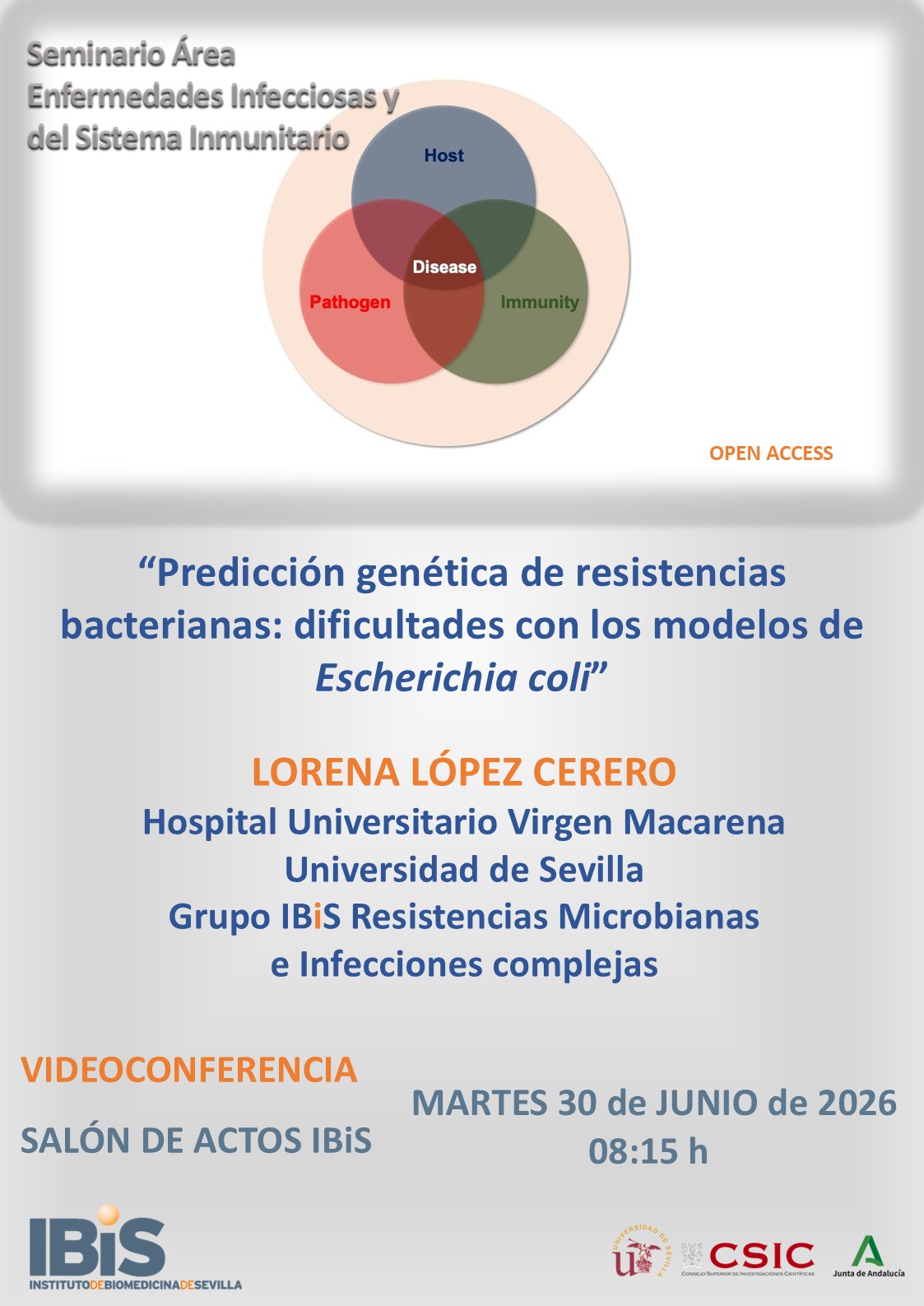 Poster: Predicción genética de resistencias bacterianas: dificultades con los modelos de Escherichia coli