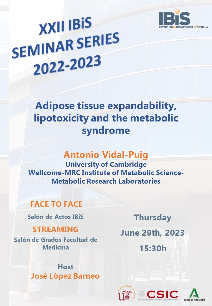 Poster: Adipose tissue expandability, lipotoxicity and the metabolic syndrome