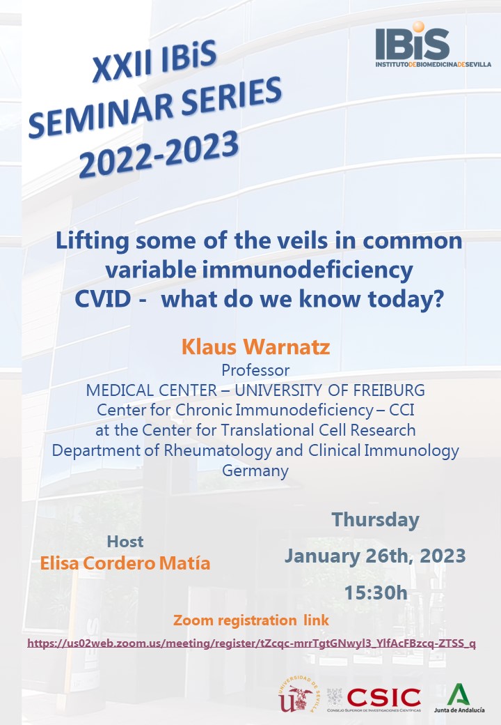 Poster: Lifting some of the veils in common variable immunodeficiency CVID what do we know today?