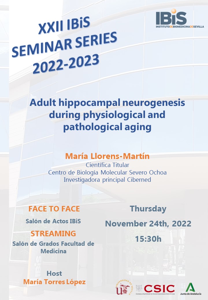 Poster: Adult hippocampal neurogenesis during physiological and pathological aging