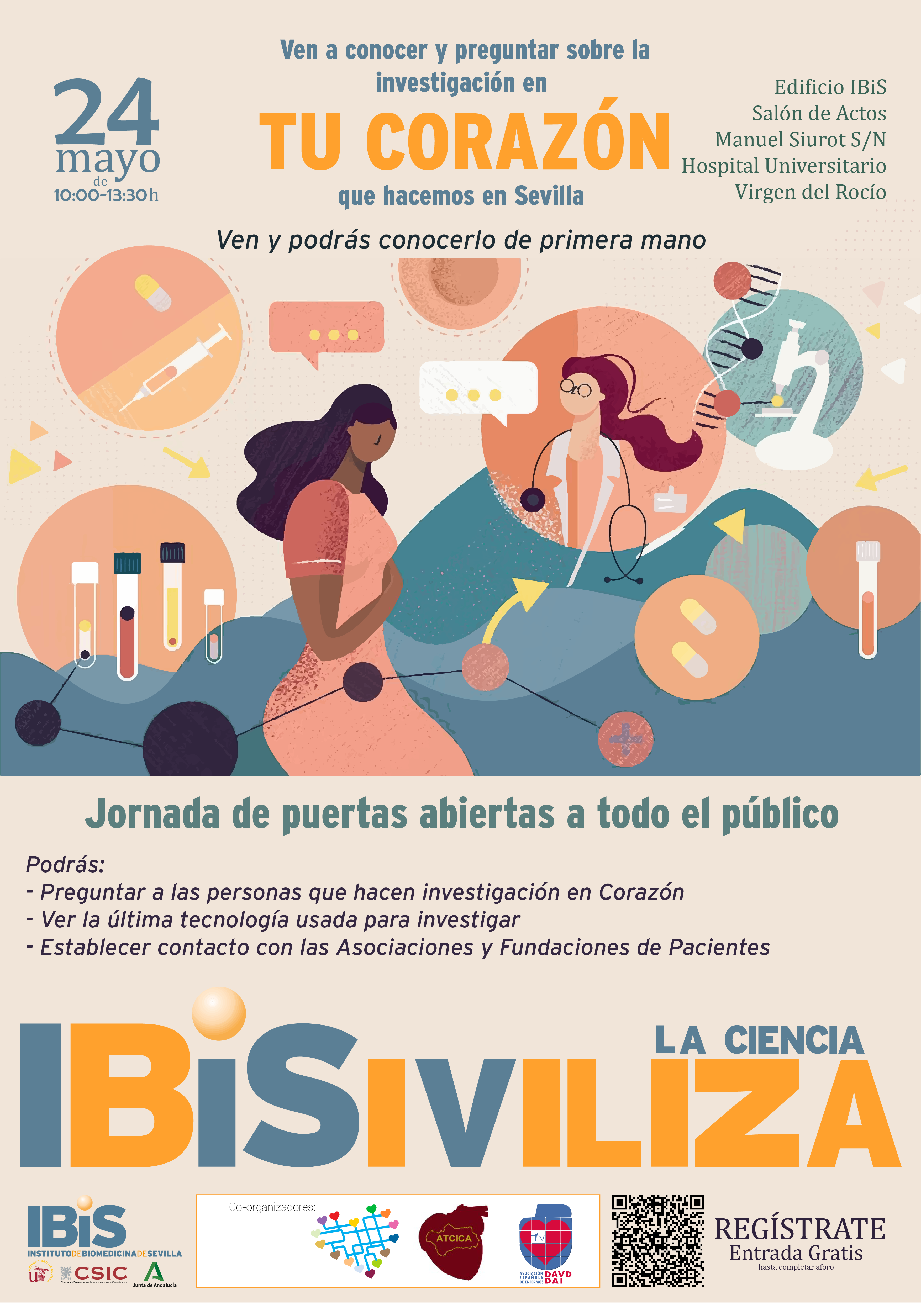 Poster: IBiSiviliza Tu Corazón