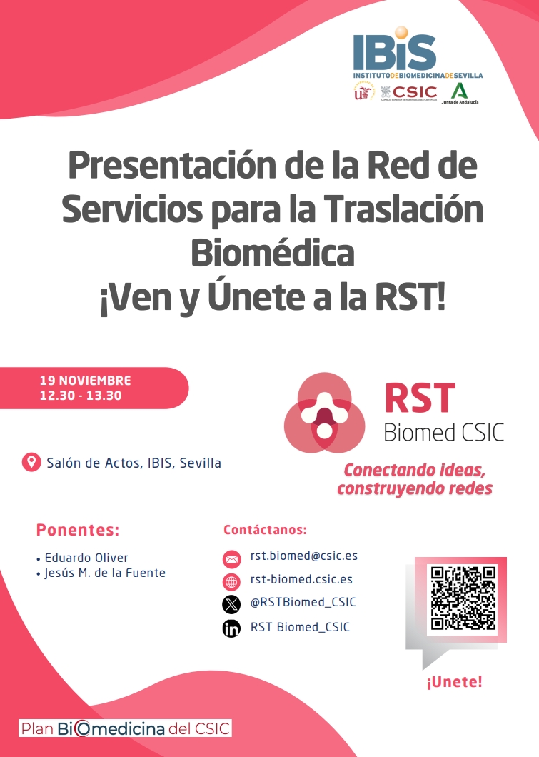 Poster: Presentación de la Red de Servicios para la Traslación Biomédica